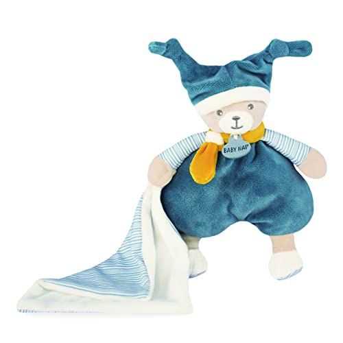 Baby Nat Pantin mit Doudou Polochon - BN0738 - Blau von Baby Nat