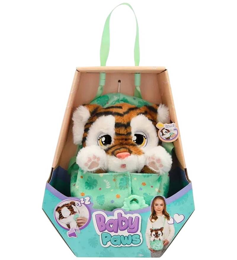 Baby Paws Kuscheltier - 24 cm - Tiger - Baby Paws - One Size - Kuscheltiere Baby Paws Kuscheltier - 24 cm - Tiger - Baby Paws - One Size - Kuscheltiere von Baby Paws