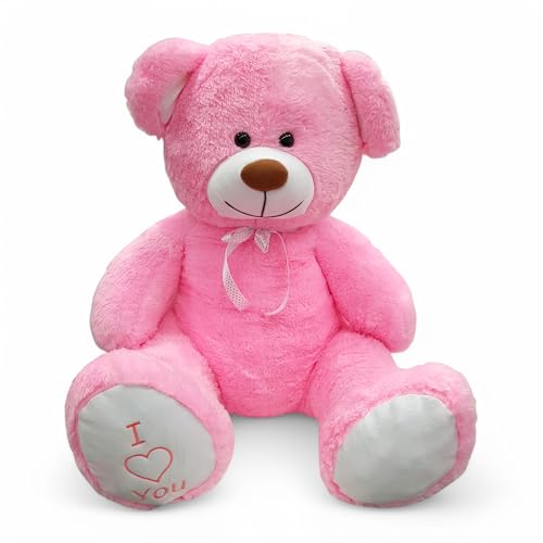 Baby Pluesh XXL Teddybär Plüsch Kuschel Stoff Plüsch Riesen Teddy Bär Groß 160cm (Rosa) von Baby Pluesh