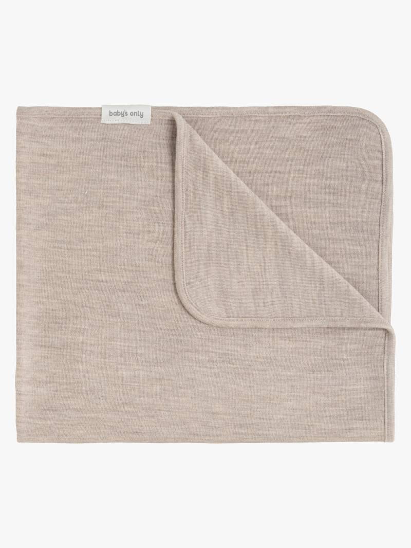 Baby's Only Baby Crib Decke Merinowolle, Fine Ecru von Baby's Only