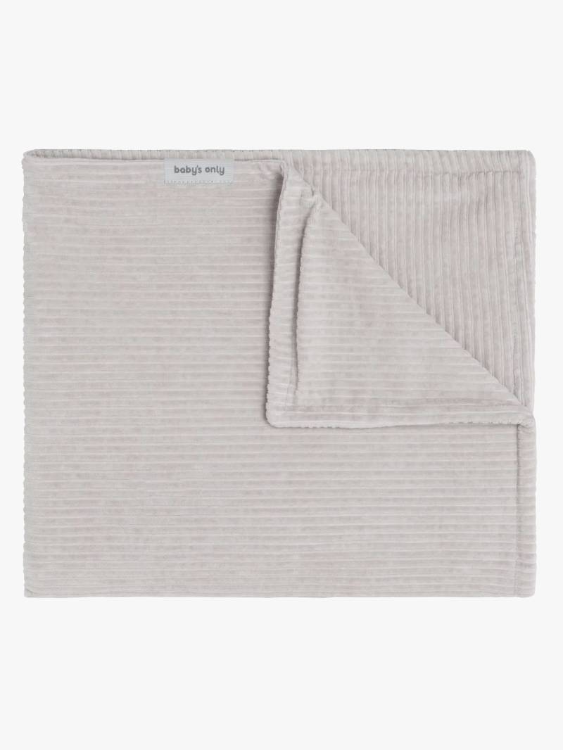 Baby's Only Baby Crib Decke Sense, Pebble Grey von Baby's Only