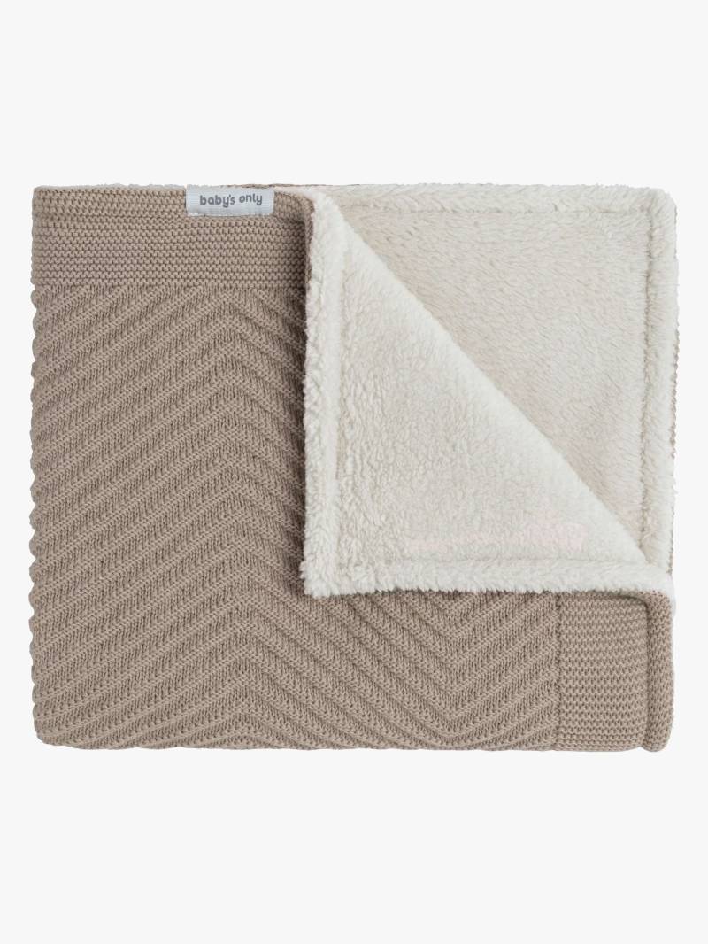 Baby's Only Baby Crib Decke Teddy Grace, Beige von Baby's Only