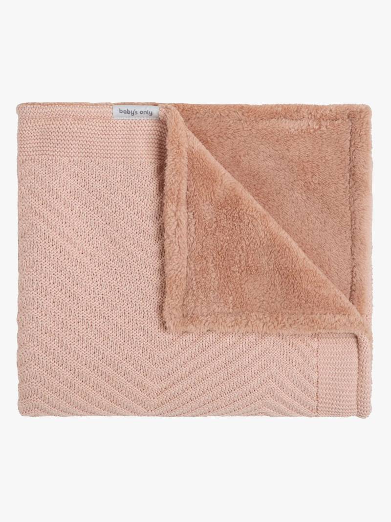 Baby's Only Baby Crib Decke Teddy Grace, Blush von Baby's Only