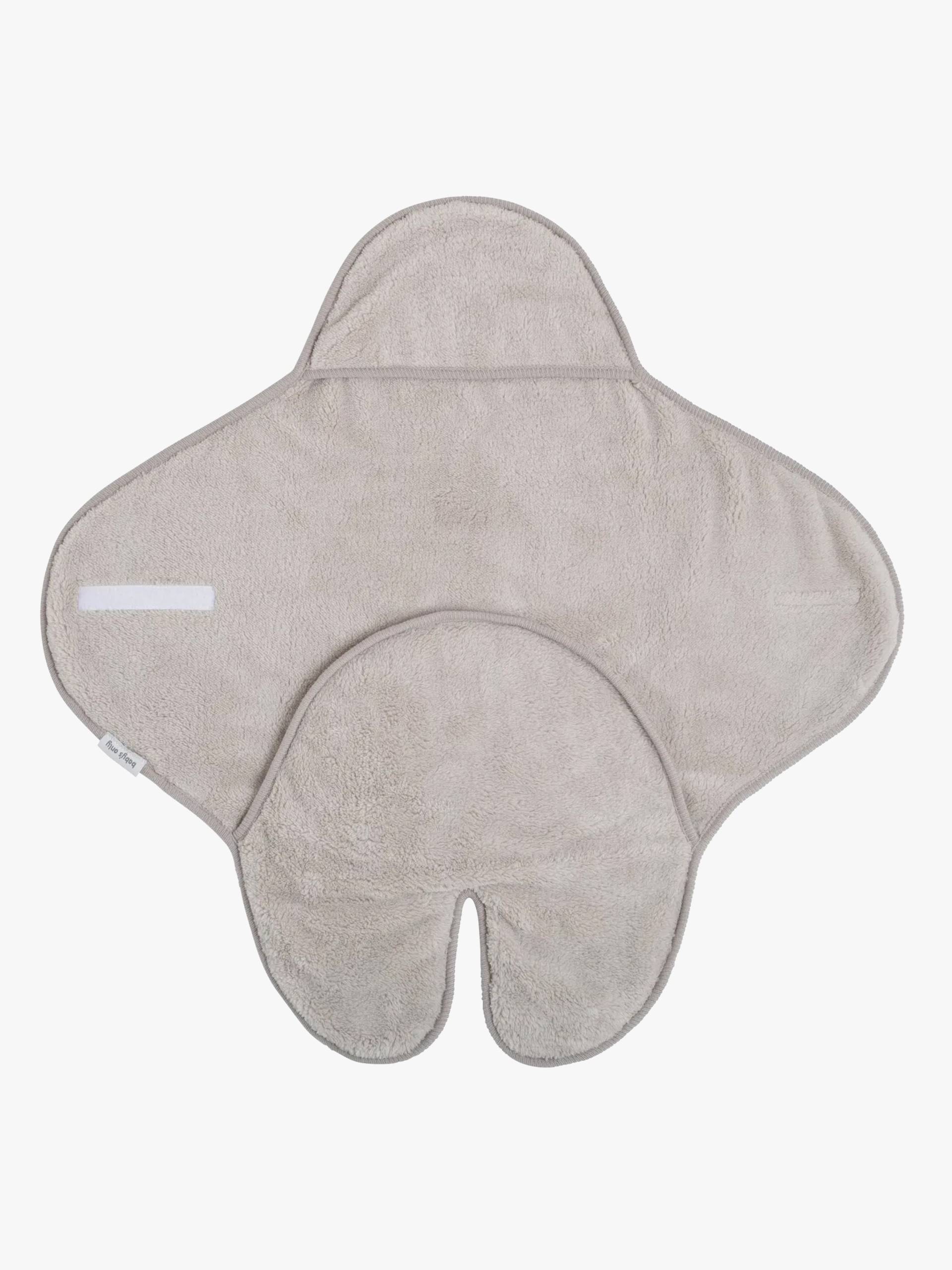 Baby's Only Babydecke mit Kapuze und Füßen Cozy, Urban Taupe von Baby's Only