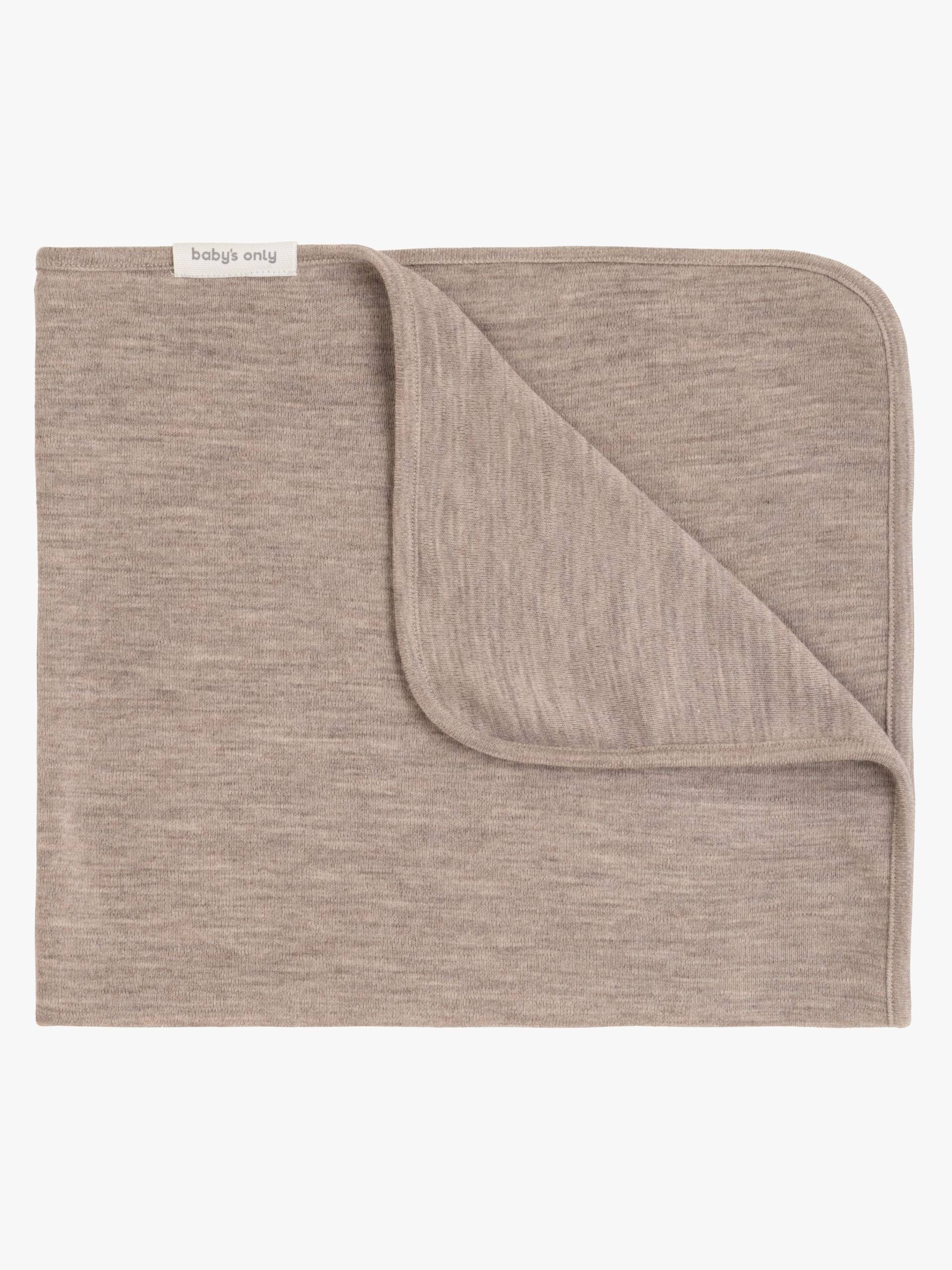 Baby's Only Cot Decke Brushed Merinowolle, Fine Sand von Baby's Only