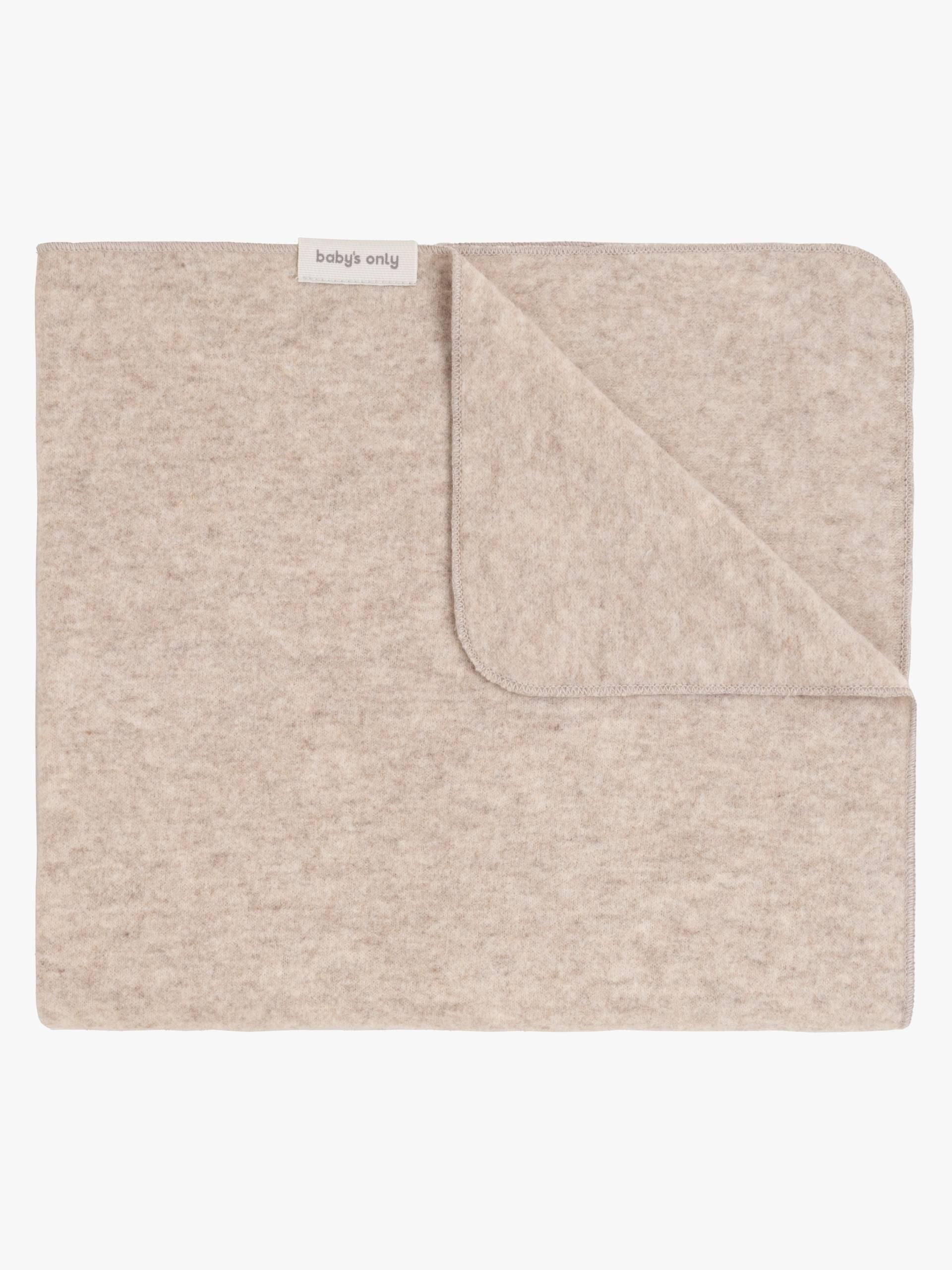 Baby's Only Cot Decke Merinowolle, Brushed Ecru von Baby's Only