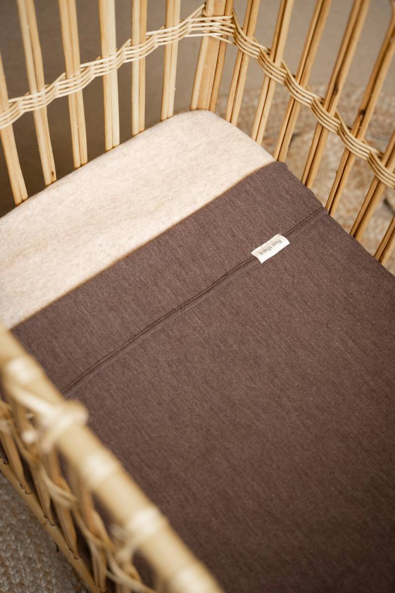 Baby's Only Cot Decke Merinowolle, Fine Taupe von Baby's Only