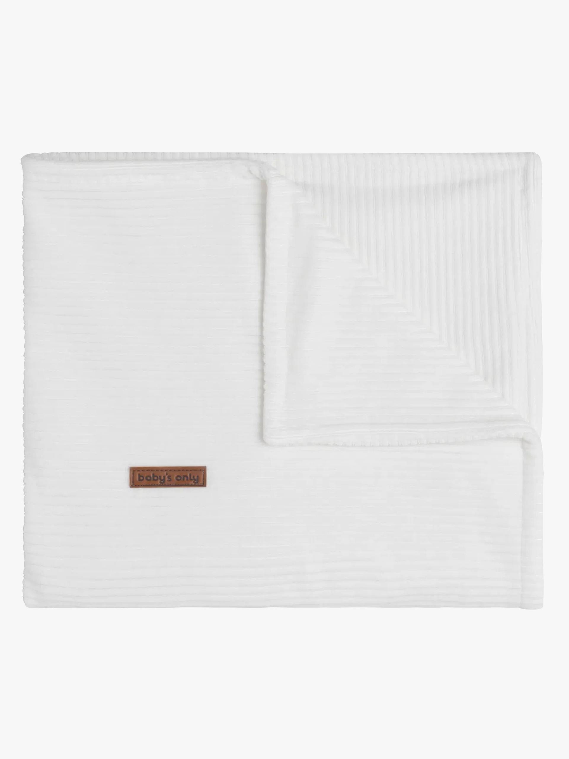 Baby's Only Cot Decke Sense, White von Baby's Only