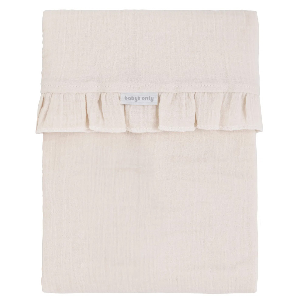 Baby's Only Cradle Sheet Calm With Ruffle - 80x100 cm Baby's Only Cradle Sheet Calm With Ruffle - 80x100 cm von Baby's Only