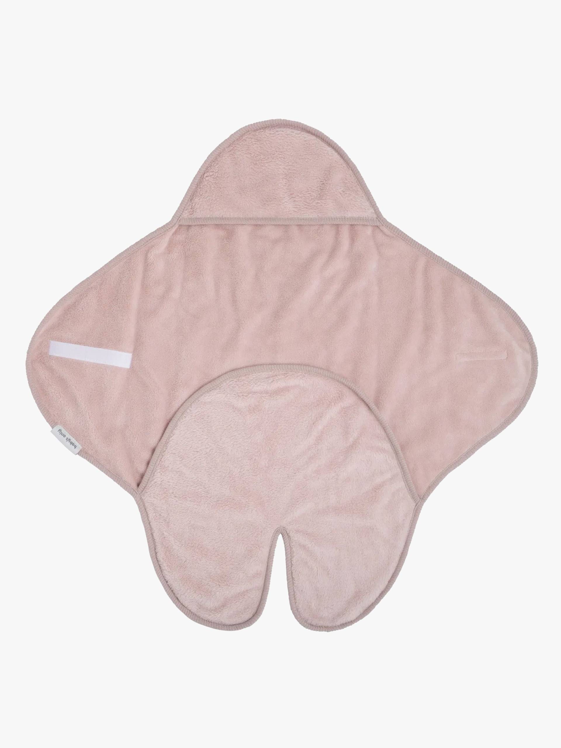 Baby's Only Hooded Baby Decke mit Füße Cozy, Old Pink Baby's Only Hooded Baby Decke mit Füße Cozy, Old Pink von Baby's Only