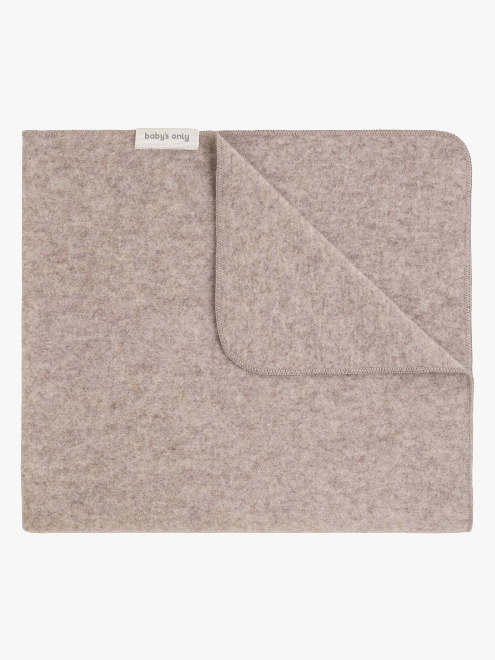 Baby's Only Newborn Decke Merinowolle, Brushed Sand von Baby's Only