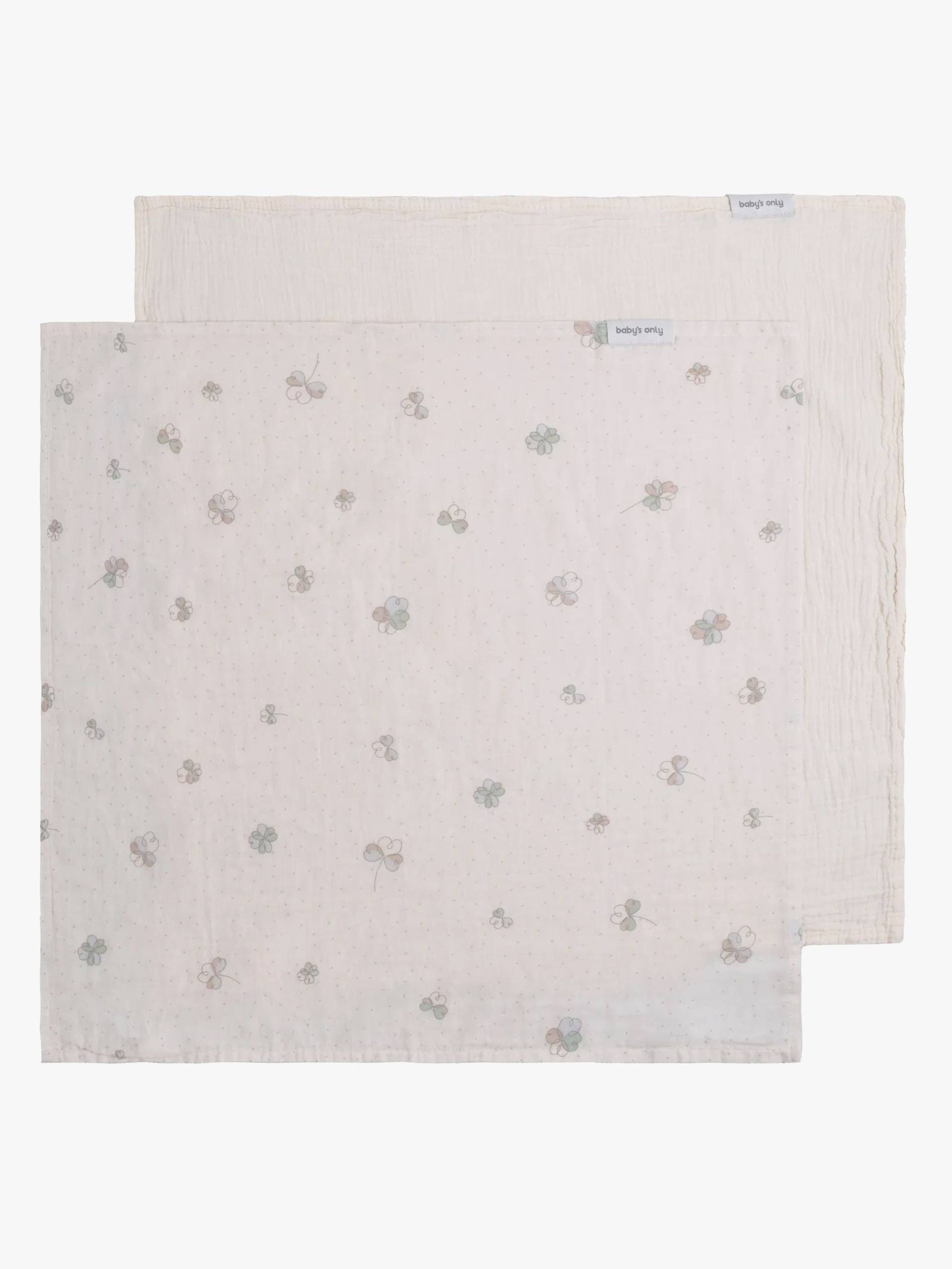 Baby's Only Pucktuch 115x115 cm 2er-Pack, Tender Linen von Baby's Only