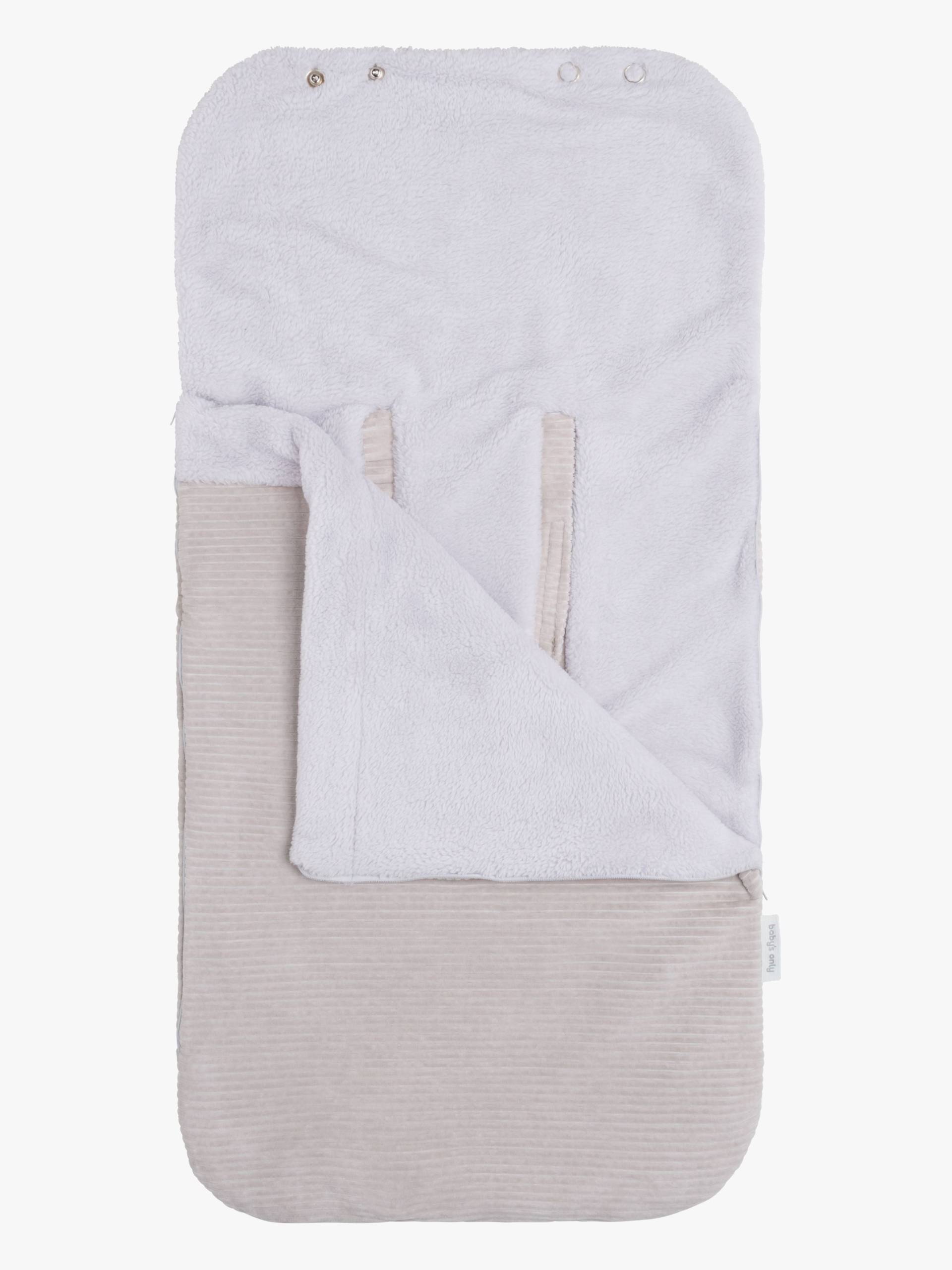 Baby's Only Sense Fußsack für Kindersitz, Pebble Grey von Baby's Only