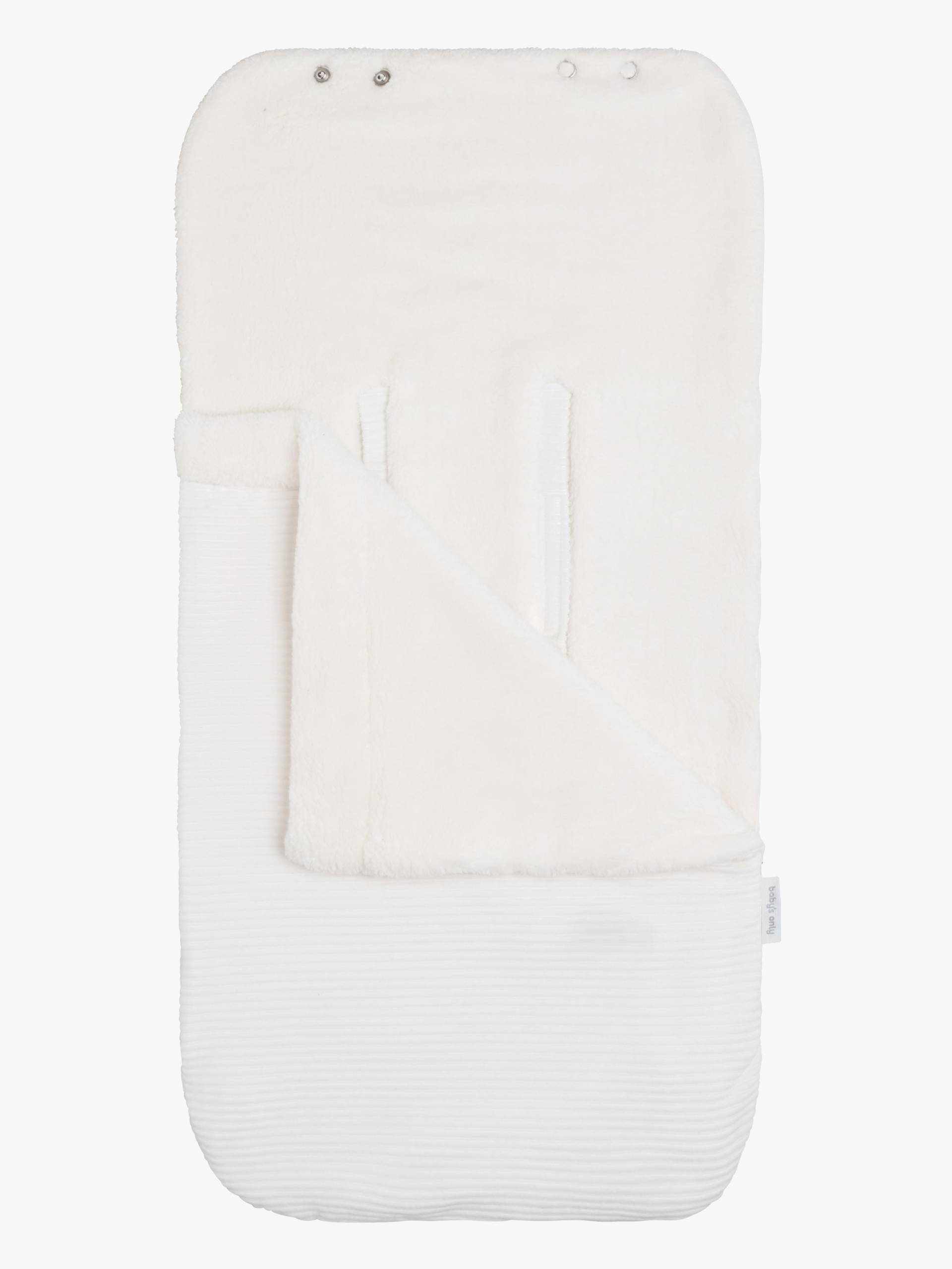 Baby's Only Sense Fußsack für Kindersitz, White von Baby's Only
