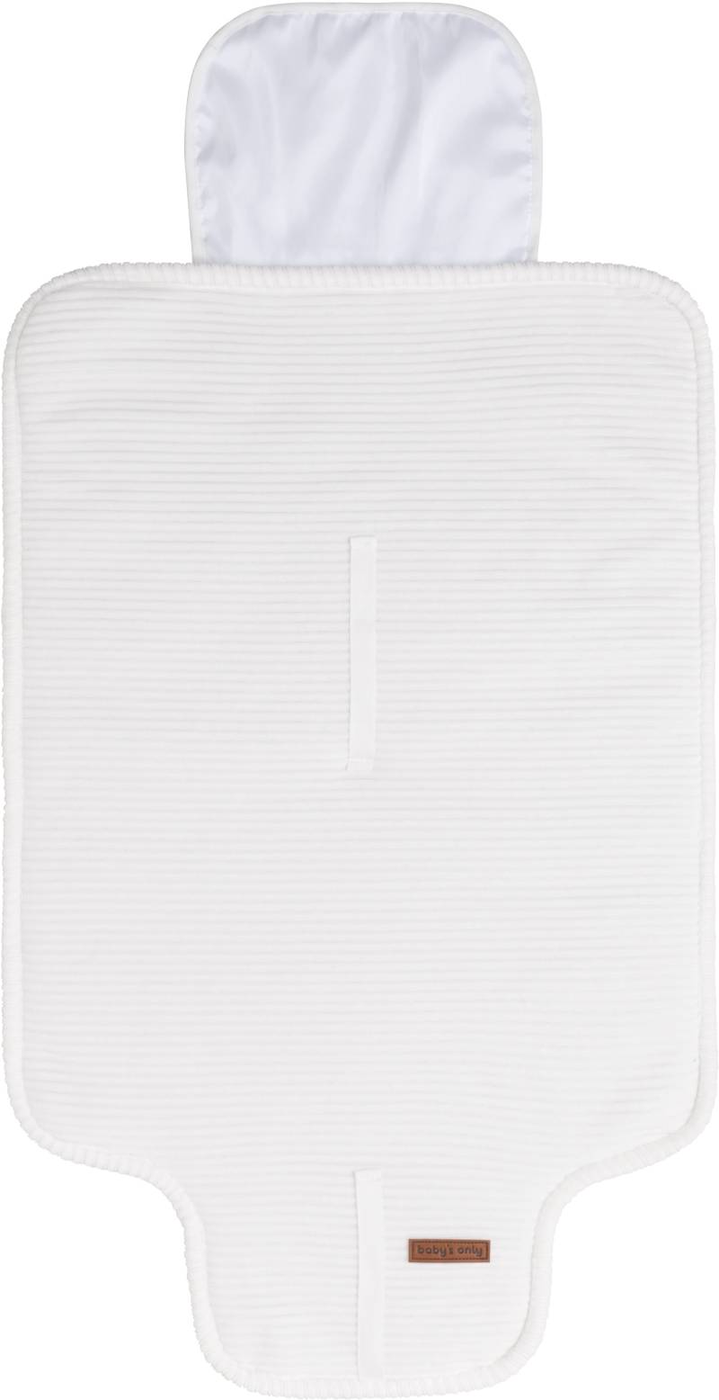 Baby's Only Sense Wickelunterlage, White von Baby's Only