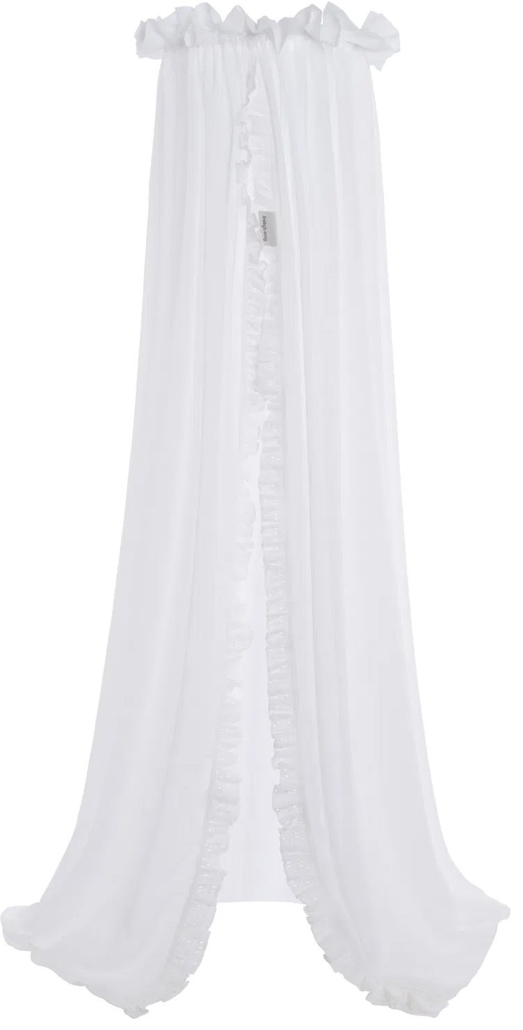 BabysOnly CALM Betthimmel Chiffon, White von Baby's Only