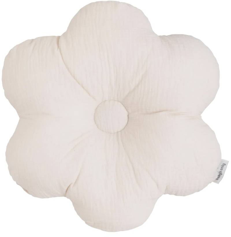 BabysOnly CALM Kissen Flower, Warm Linen von Baby's Only