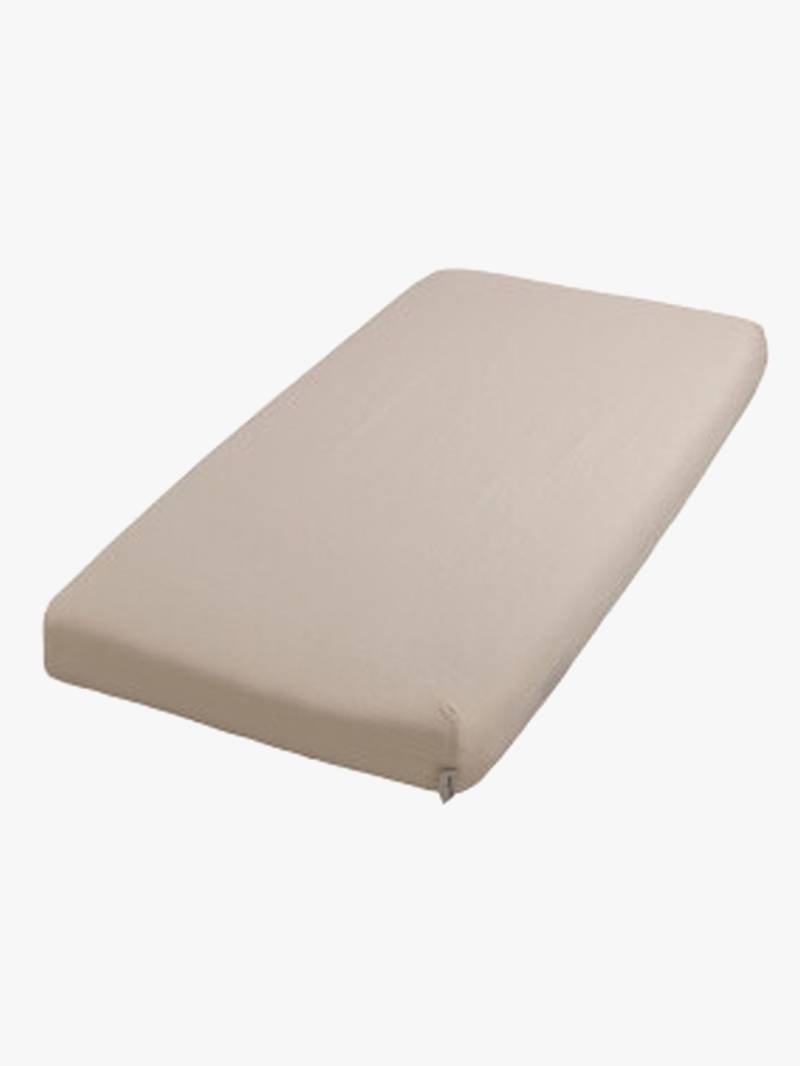 BabysOnly Spannbettlaken 60x120 cm, Tender Beige von Baby's Only
