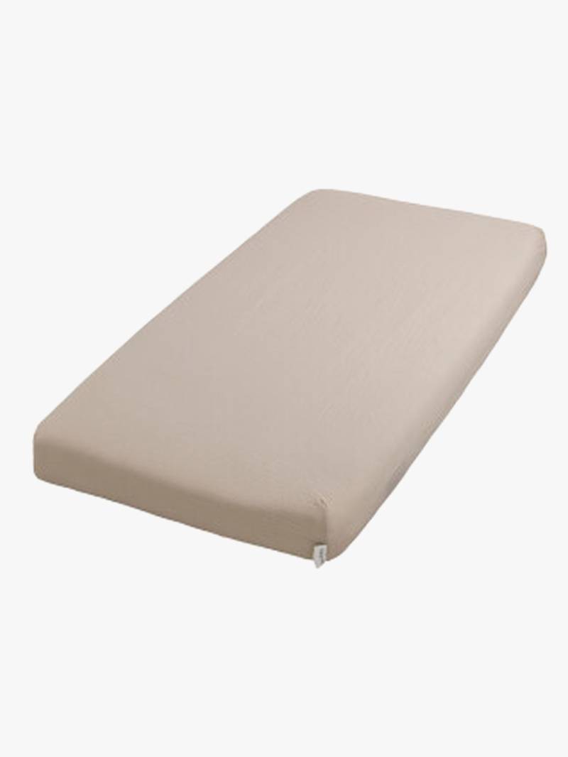 BabysOnly Spannbettlaken 70x140 cm, Tender Beige von Baby's Only