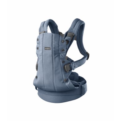 BABYBJÖRN Babytrage Harmony Gewebt Melange Blau von Babybjörn