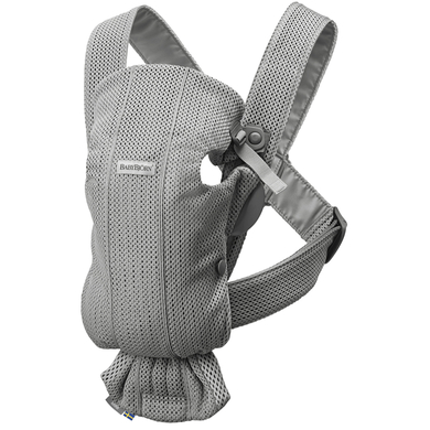 BABYBJÖRN Babytrage Mini Grau 3D Mesh von BabyBjörn