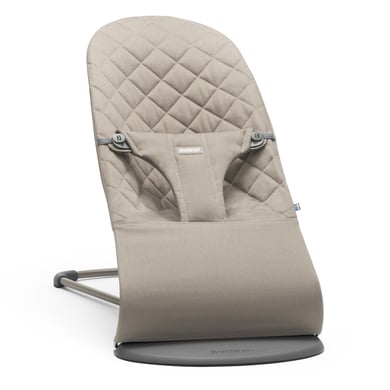 BABYBJÖRN Babywippe Bliss Cotton Sandgrau von Babybjörn