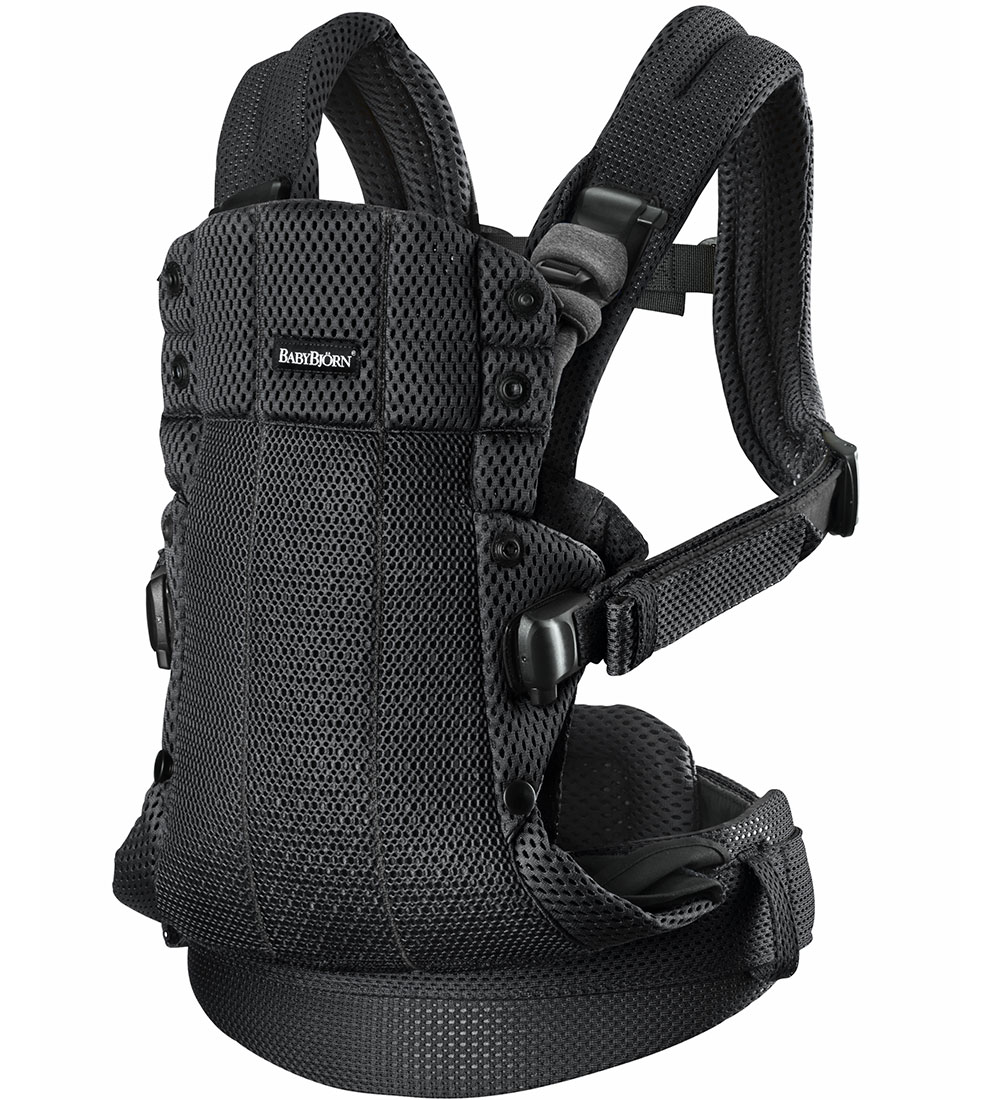 BabyBjörn Babytrage - Harmony - Mesh - Schwarz - BabyBjörn - One Size - Babytragen von BabyBjörn