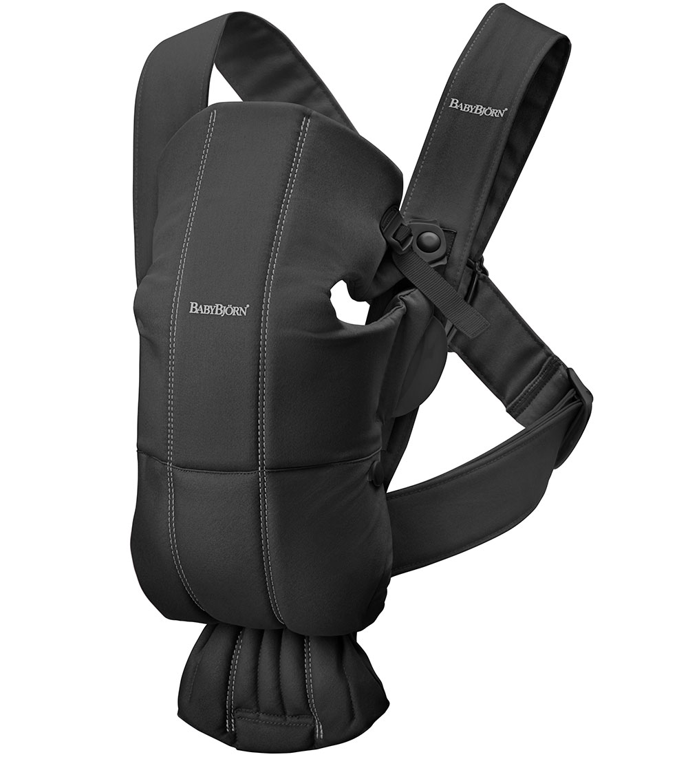 BabyBjörn Babytrage - Mini - Gewebt - Black - BabyBjörn - One Size - Babytragen von BabyBjörn