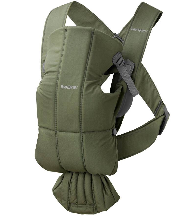 BabyBjörn Babytrage - Mini - Gewebt - Dunkelgrün - BabyBjörn - One Size - Babytragen BabyBjörn Babytrage - Mini - Gewebt - Dunkelgrün - BabyBjörn - One Size - Babytragen von BabyBjörn
