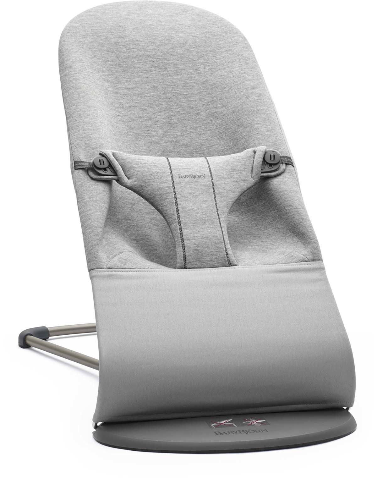 BabyBjörn Bliss Babywippe 3D Jersey, Hellgrau BabyBjörn Bliss Babywippe 3D Jersey, Hellgrau von BabyBjörn