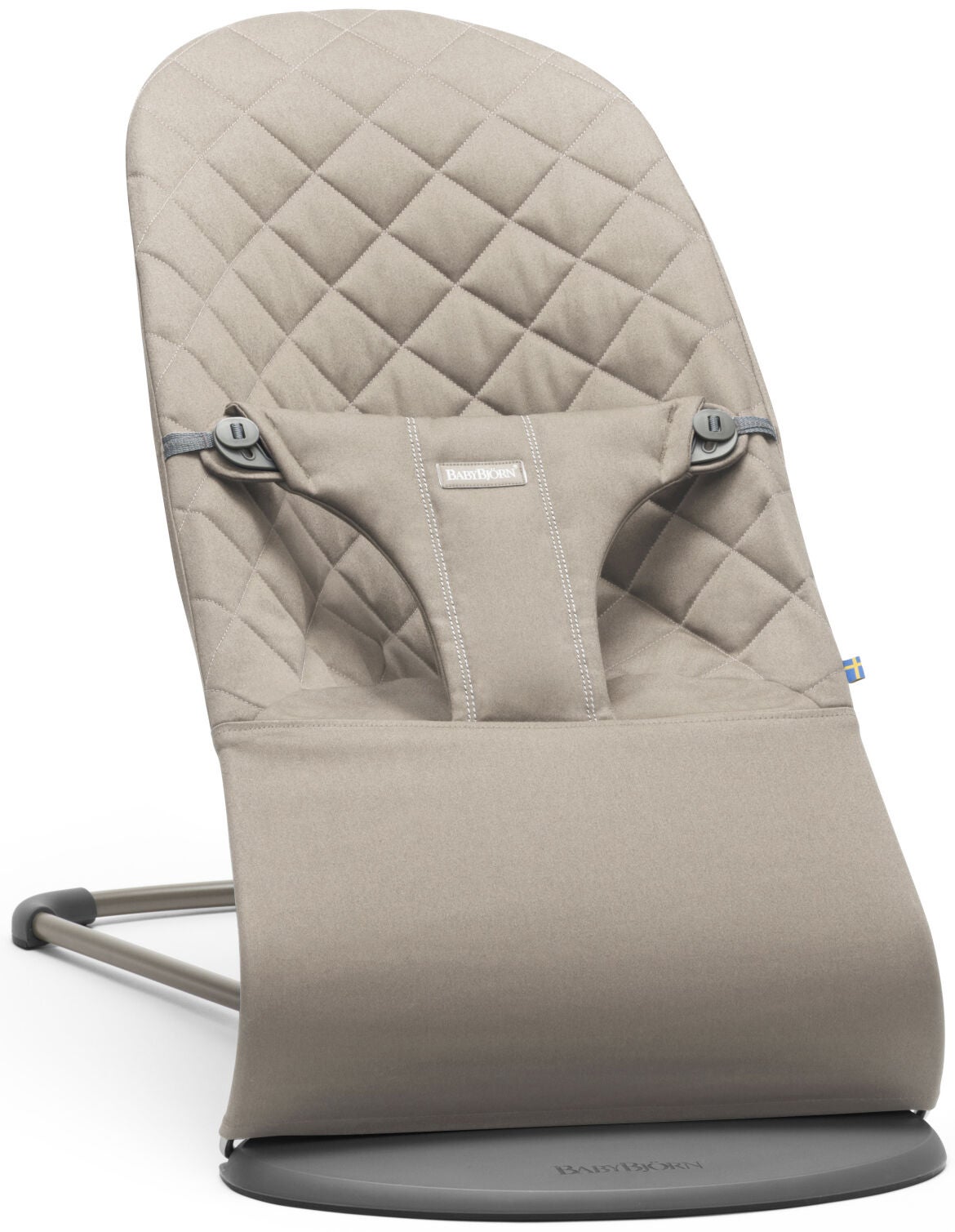 BabyBjörn Bliss Babywippe Gewebe, Klassische Steppung, Sandgrau BabyBjörn Bliss Babywippe Gewebe, Klassische Steppung, Sandgrau von BabyBjörn