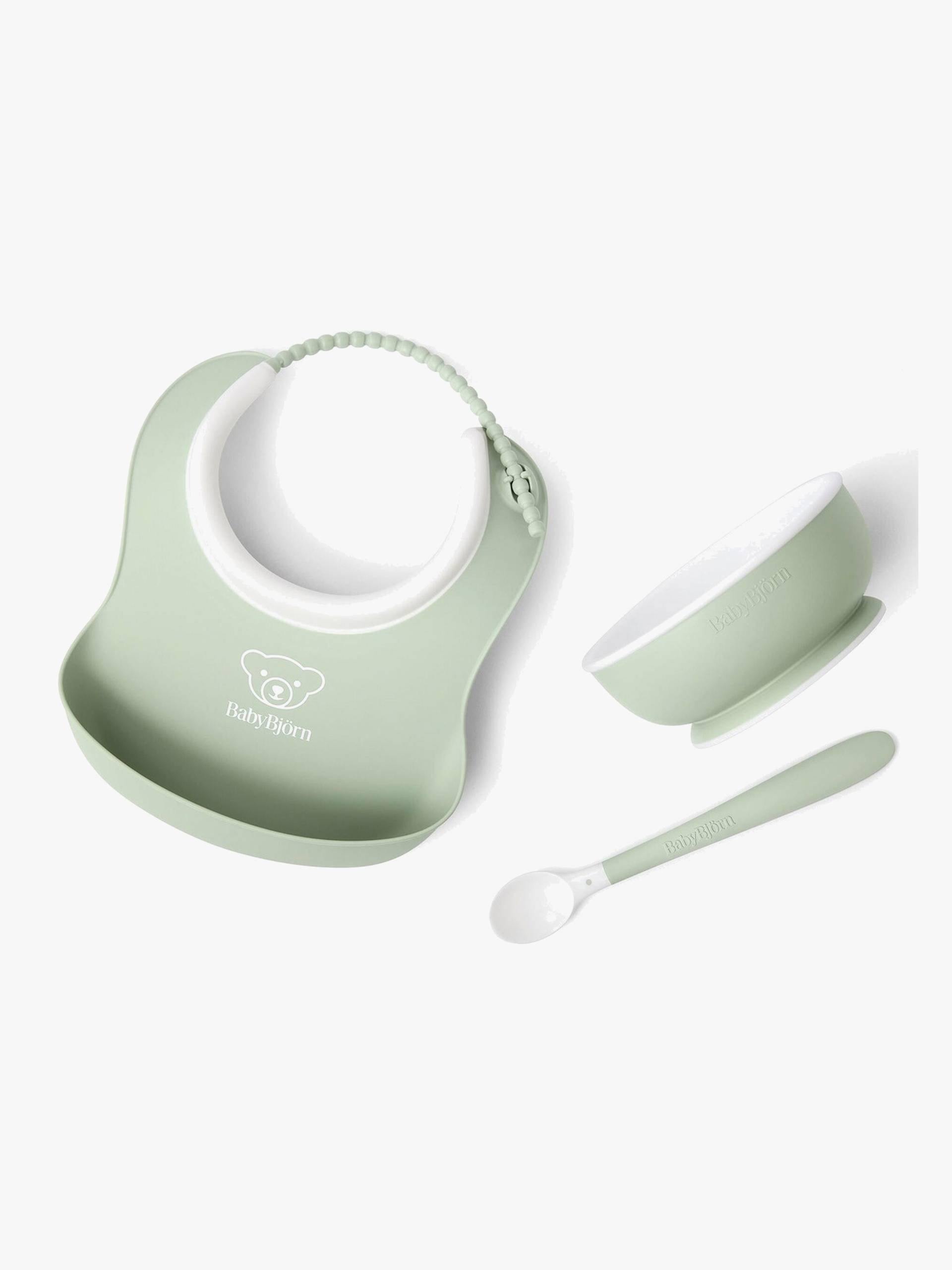 BabyBjörn Geschirr-Set 3-teilig, Blassgrün BabyBjörn Geschirr-Set 3-teilig, Blassgrün von BabyBjörn