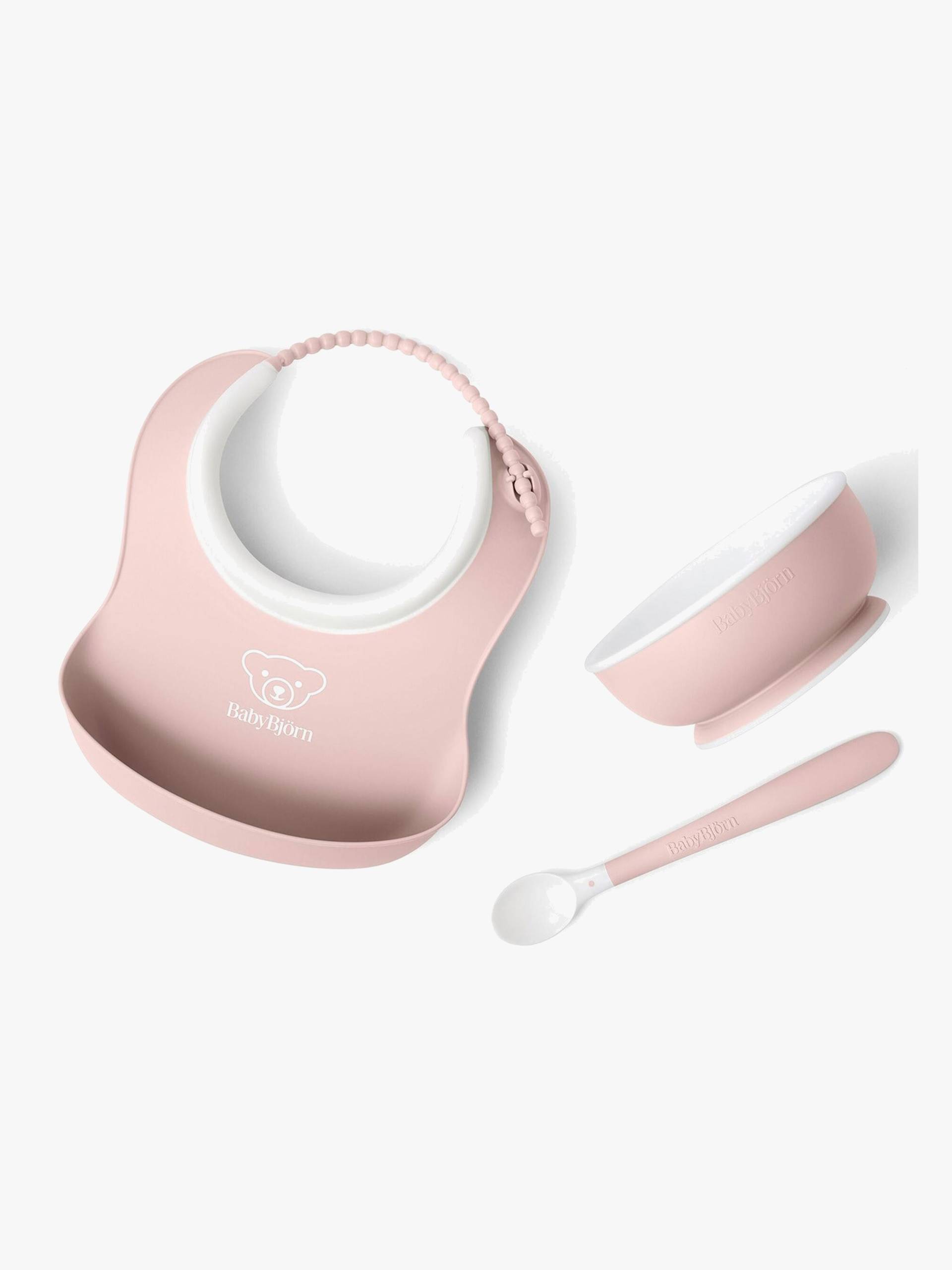 BabyBjörn Geschirr-Set 3-teilig, Blassrosa BabyBjörn Geschirr-Set 3-teilig, Blassrosa von BabyBjörn
