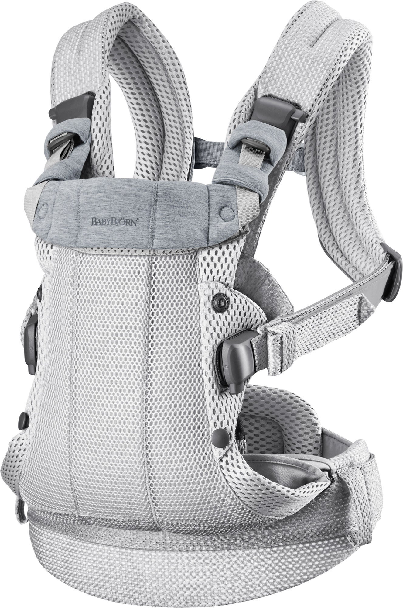 BabyBjörn Harmony Babytrage, Silver 3D Mesh von BabyBjörn