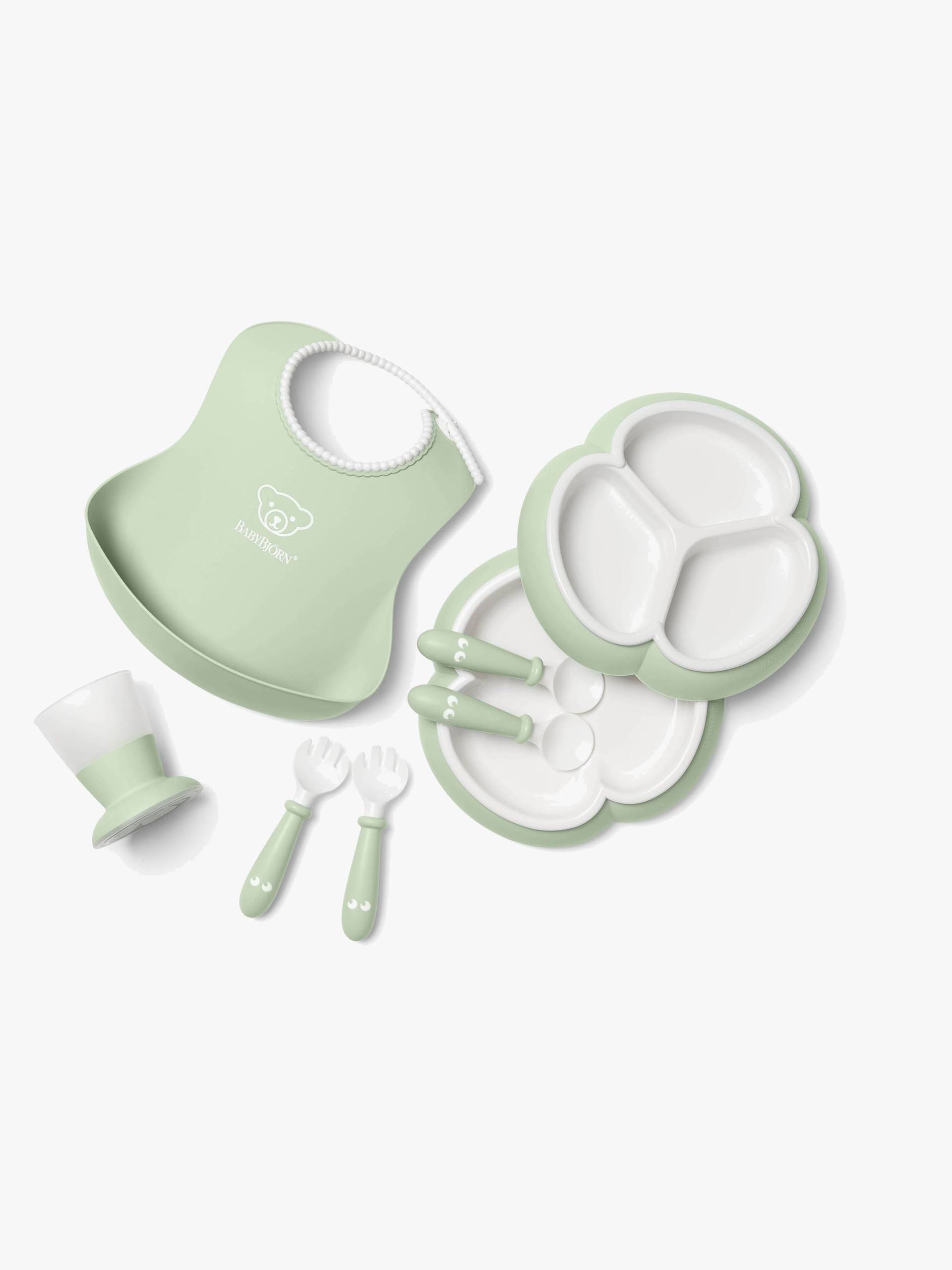BabyBjörn Kindergeschirr 8-teilig, Hellgrün BabyBjörn Kindergeschirr 8-teilig, Hellgrün von BabyBjörn