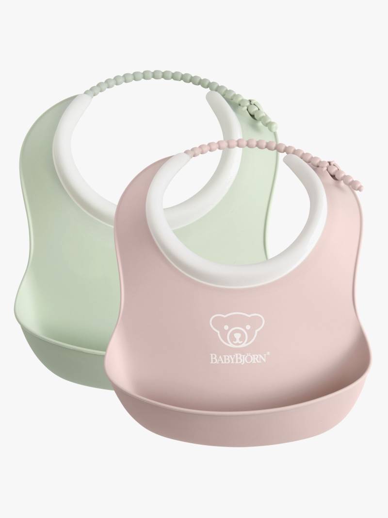 BabyBjörn Lätzchen Klein 2er Pack, Green/Pink BabyBjörn Lätzchen Klein 2er Pack, Green/Pink von BabyBjörn