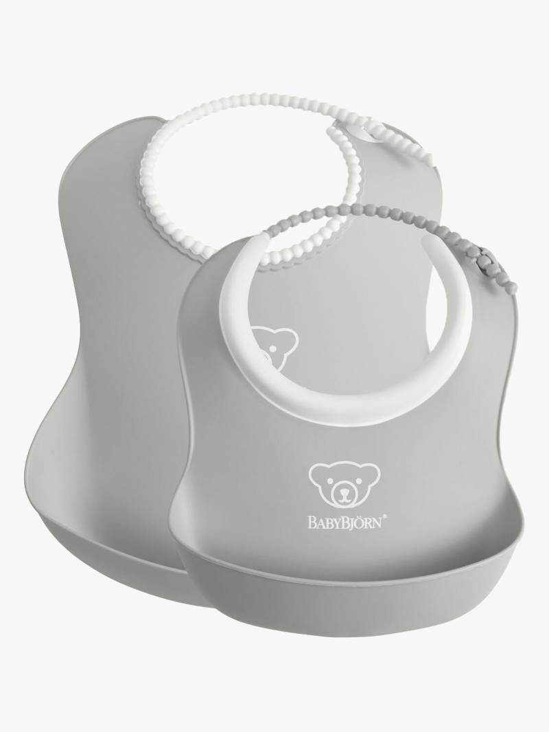 BabyBjörn Lätzchen-Set 2er-Pack, Grau BabyBjörn Lätzchen-Set 2er-Pack, Grau von BabyBjörn