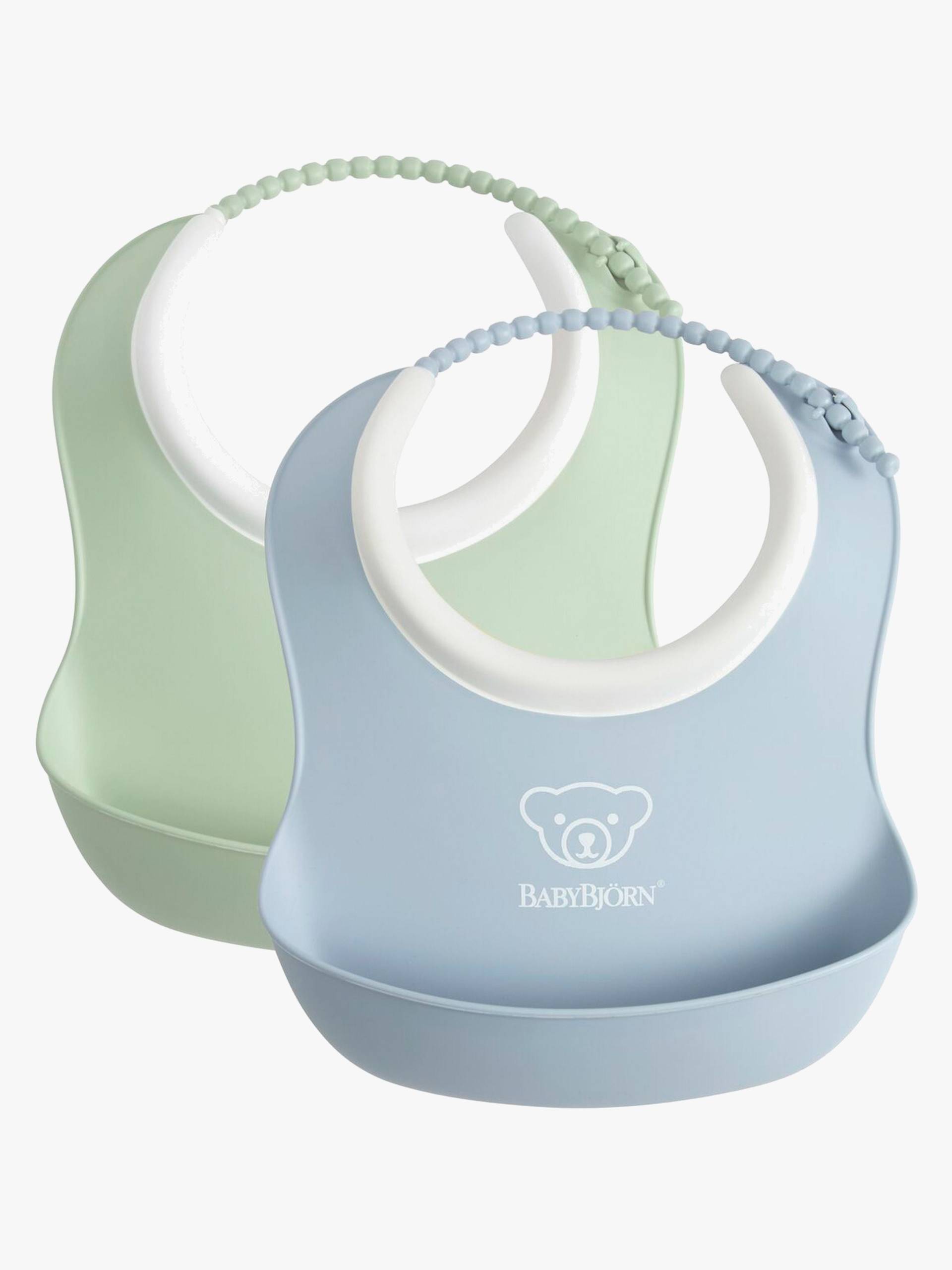 BabyBjörn Lätzchen-Set 2er-Pack, Hellgrün/Hellblau BabyBjörn Lätzchen-Set 2er-Pack, Hellgrün/Hellblau von BabyBjörn