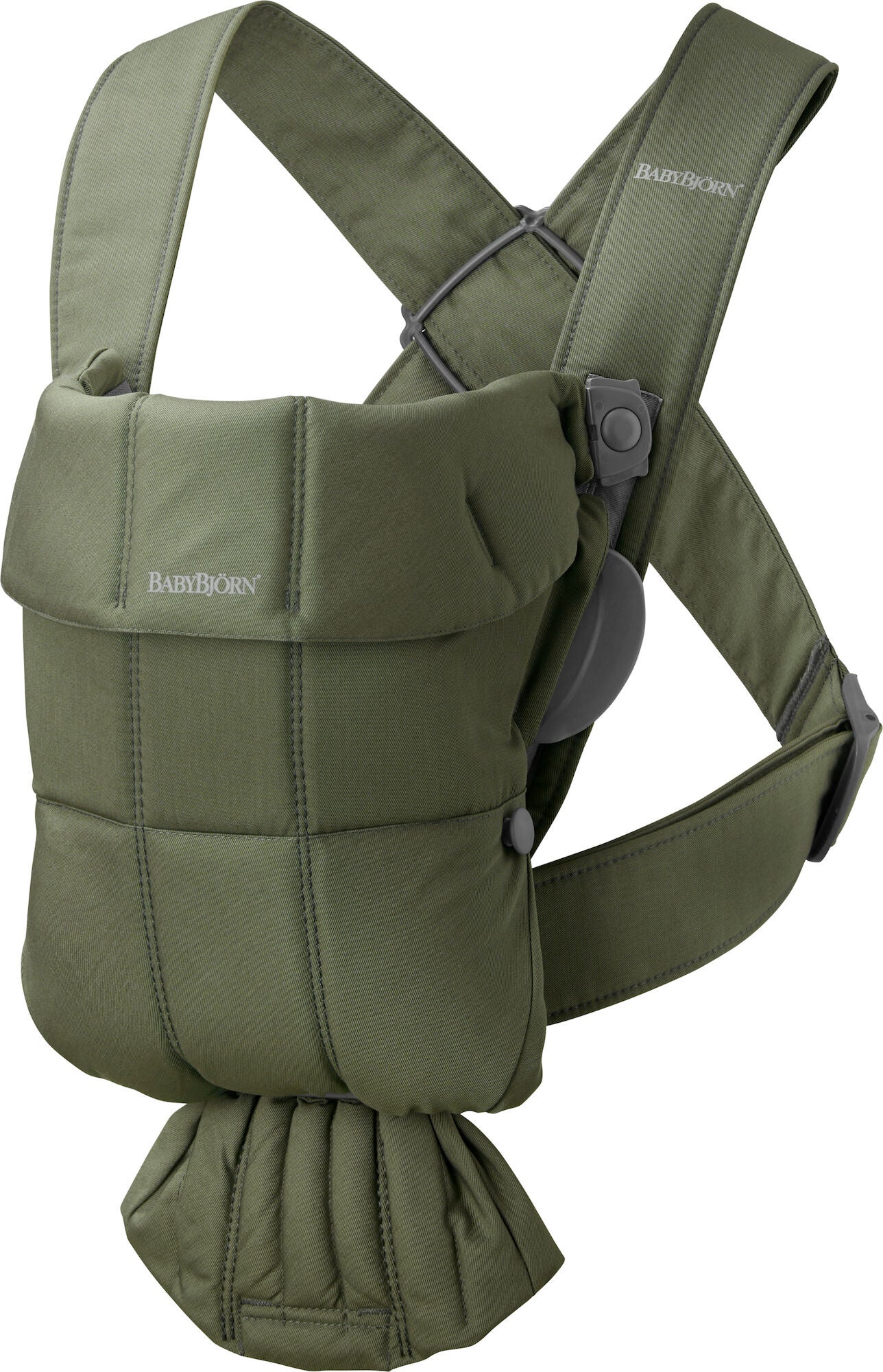 BabyBjörn Mini Babytrage Gewebt, Dunkelgrün BabyBjörn Mini Babytrage Gewebt, Dunkelgrün von BabyBjörn