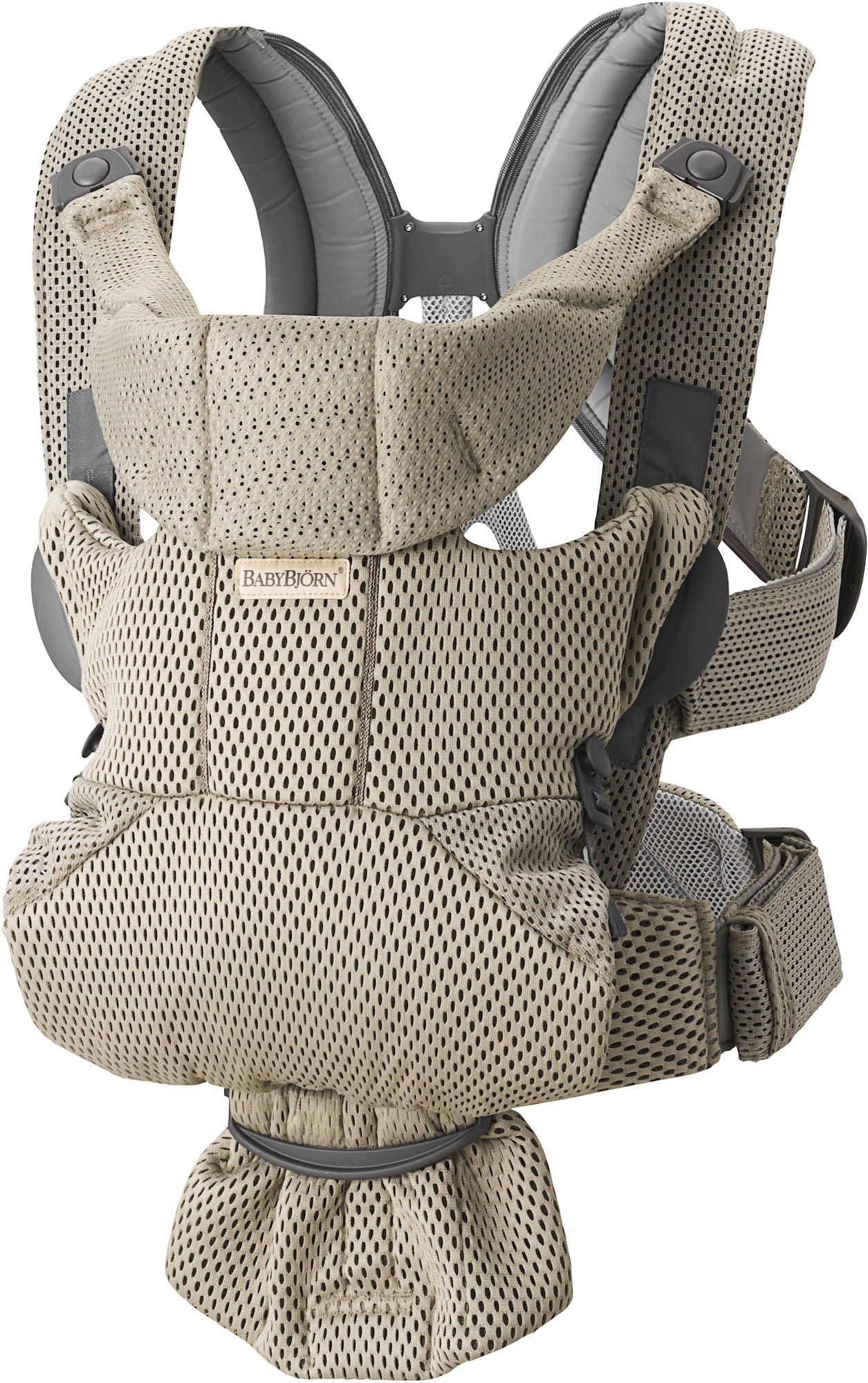 BabyBjörn Move Babytrage 3D Mesh, Grey Beige BabyBjörn Move Babytrage 3D Mesh, Grey Beige von BabyBjörn