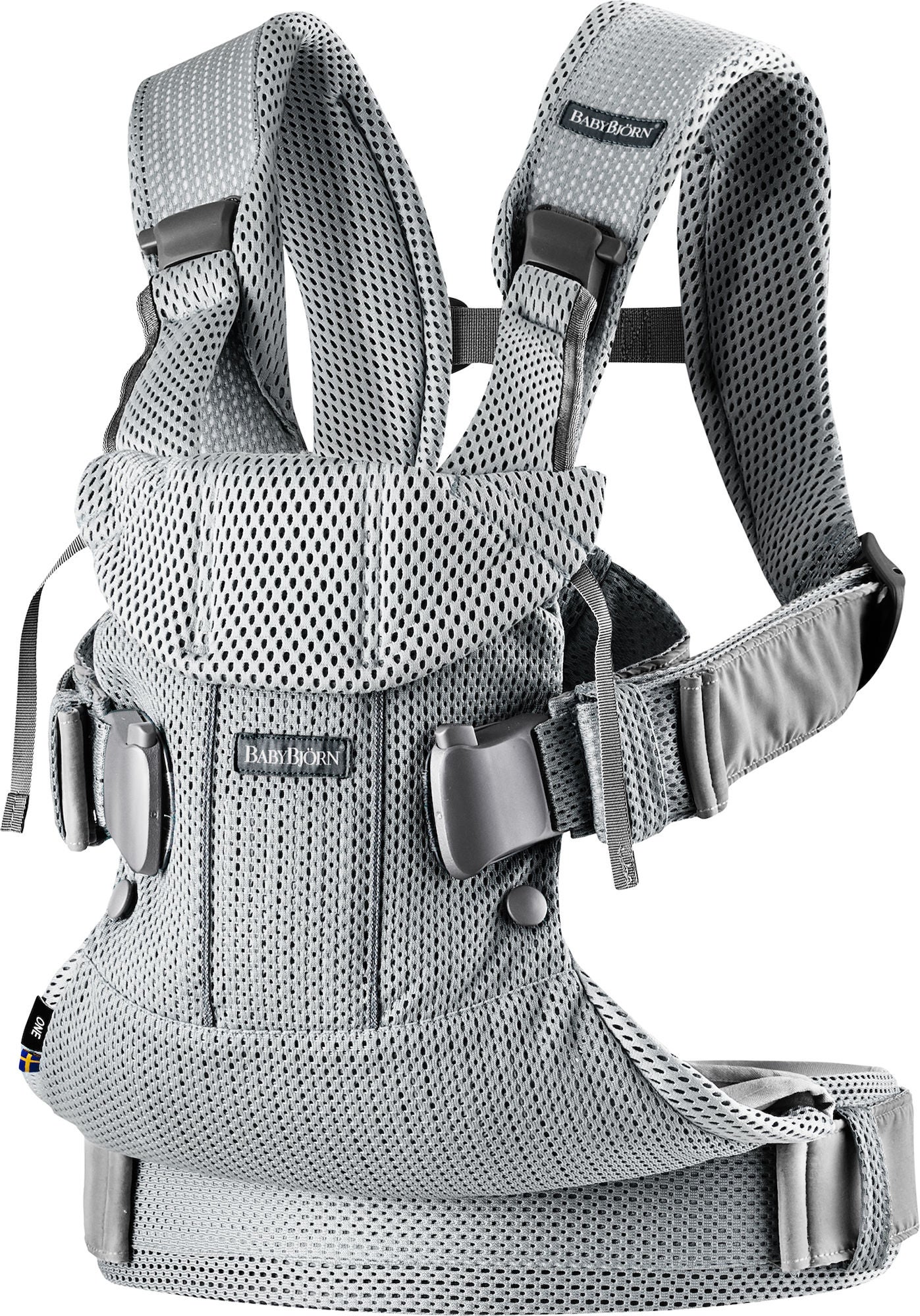 BabyBjörn One Air Babytrage 3D Mesh, Silver BabyBjörn One Air Babytrage 3D Mesh, Silver von BabyBjörn