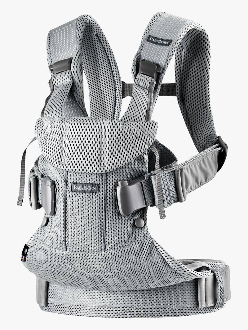 BabyBjörn One Air Babytrage 3D Mesh, Silver BabyBjörn One Air Babytrage 3D Mesh, Silver von BabyBjörn