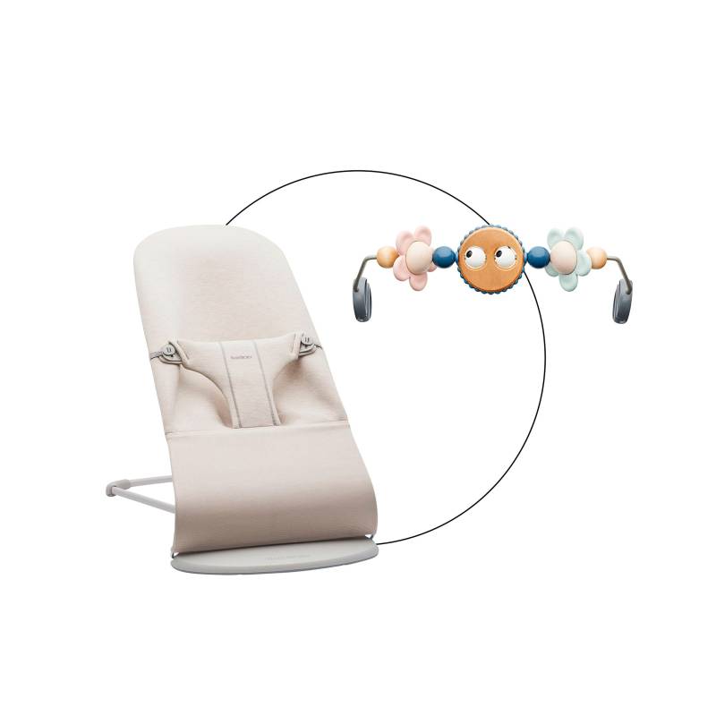Babybjörn Bundle Babywippe Bliss 3D Jersey inklusive Spielbogen von BabyBjörn