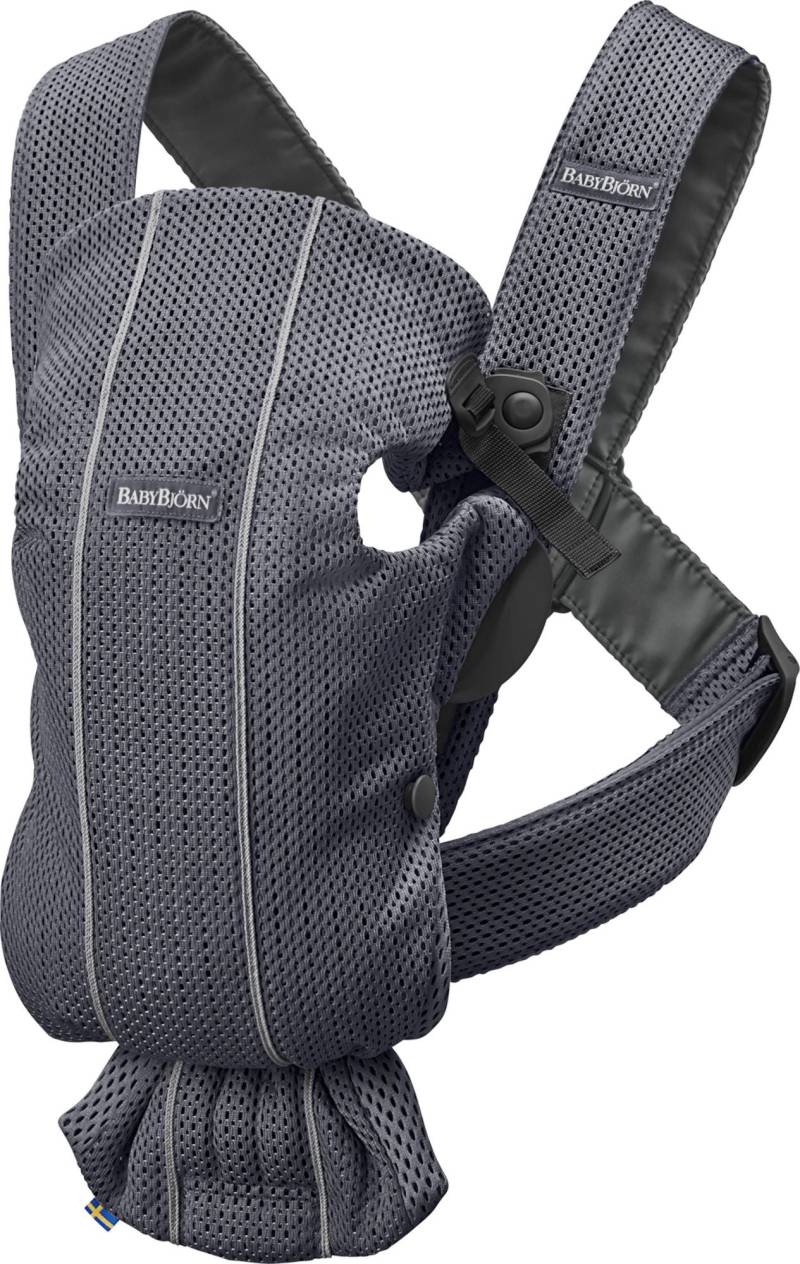 Babybjörn Mini Babytrage 3D Mesh, Anthracite von BabyBjörn