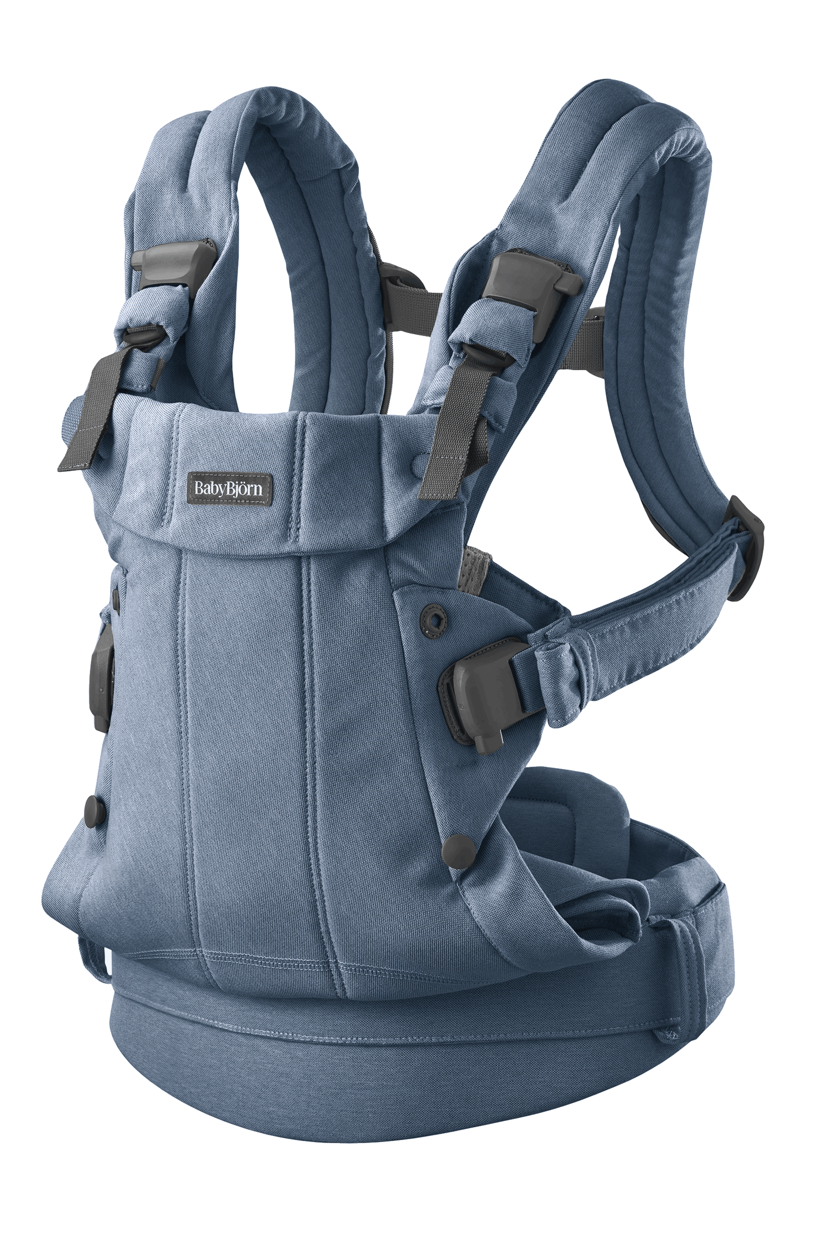 Babytrage Harmony - Blau / Gewebt Melange Babytrage Harmony - Blau / Gewebt Melange von BabyBjörn