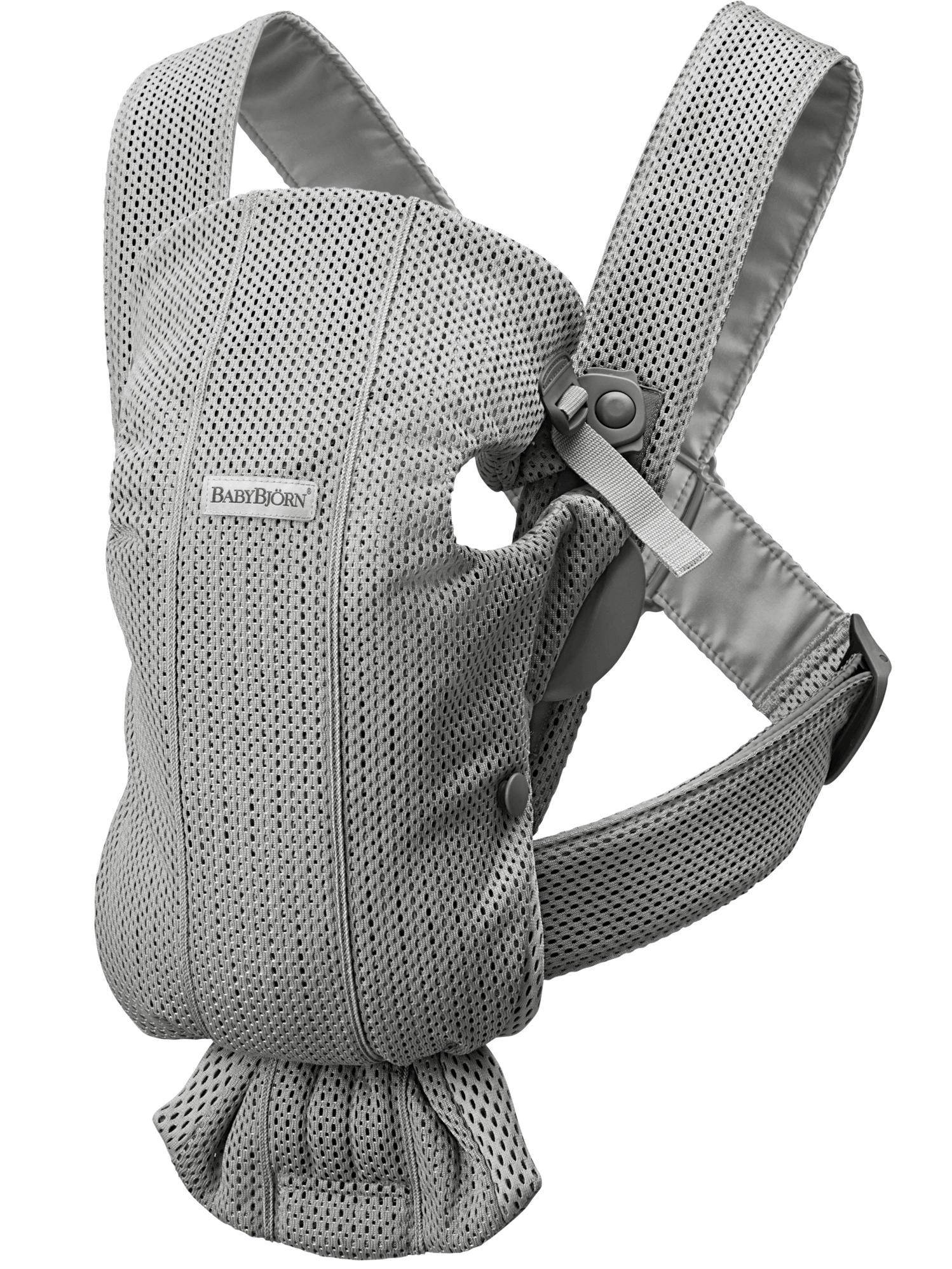 Babytrage Mini - Grau / 3D-Netzstoff Babytrage Mini - Grau / 3D-Netzstoff von BabyBjörn
