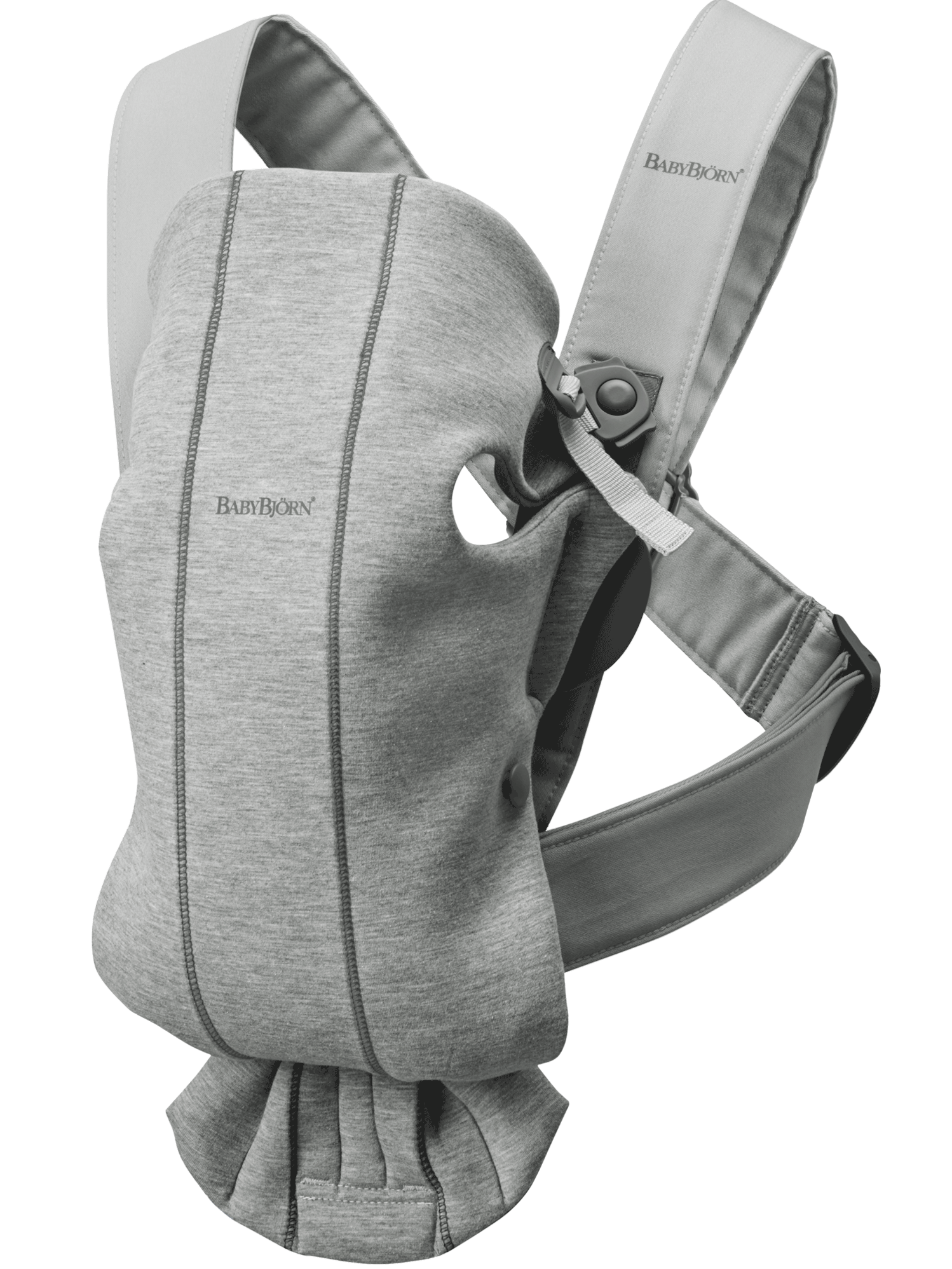 Babytrage Mini - Hellgrau / 3D-Jersey Babytrage Mini - Hellgrau / 3D-Jersey von BabyBjörn