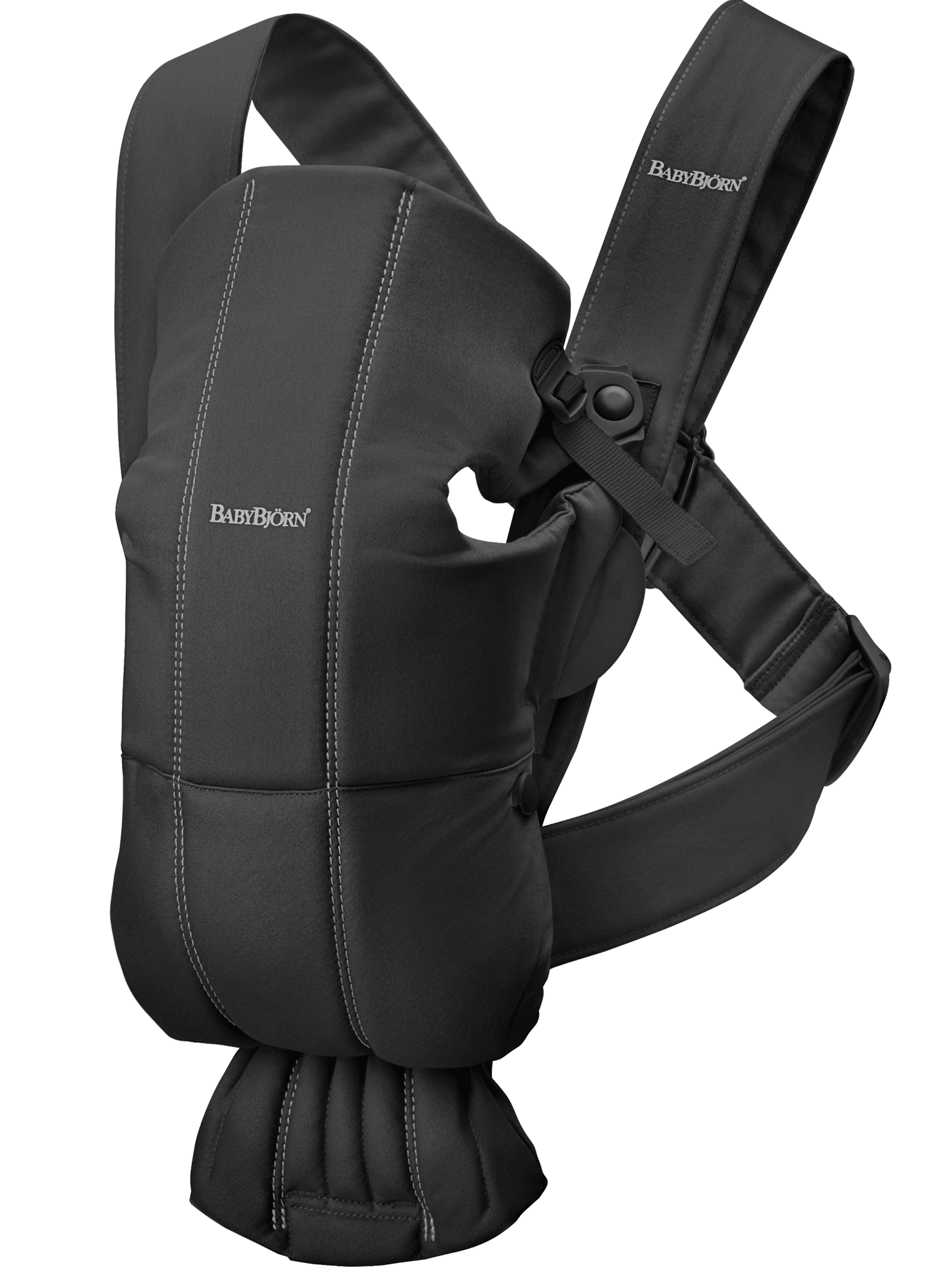 Babytrage Mini - Schwarz / Gewebt Babytrage Mini - Schwarz / Gewebt von BabyBjörn