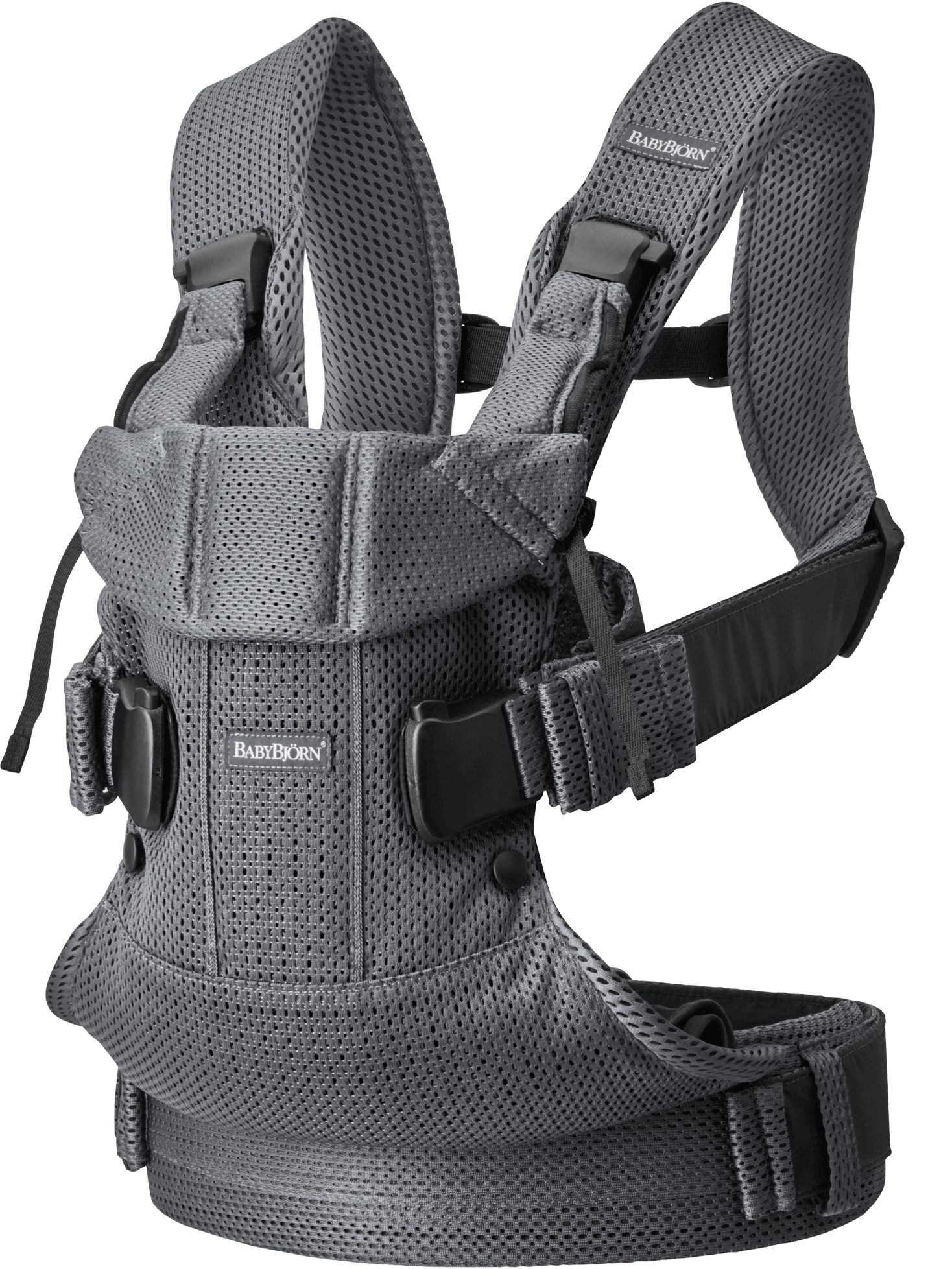 Babytrage One Air - Anthrazitgrau / 3D-Netzstoff Babytrage One Air - Anthrazitgrau / 3D-Netzstoff von BabyBjörn
