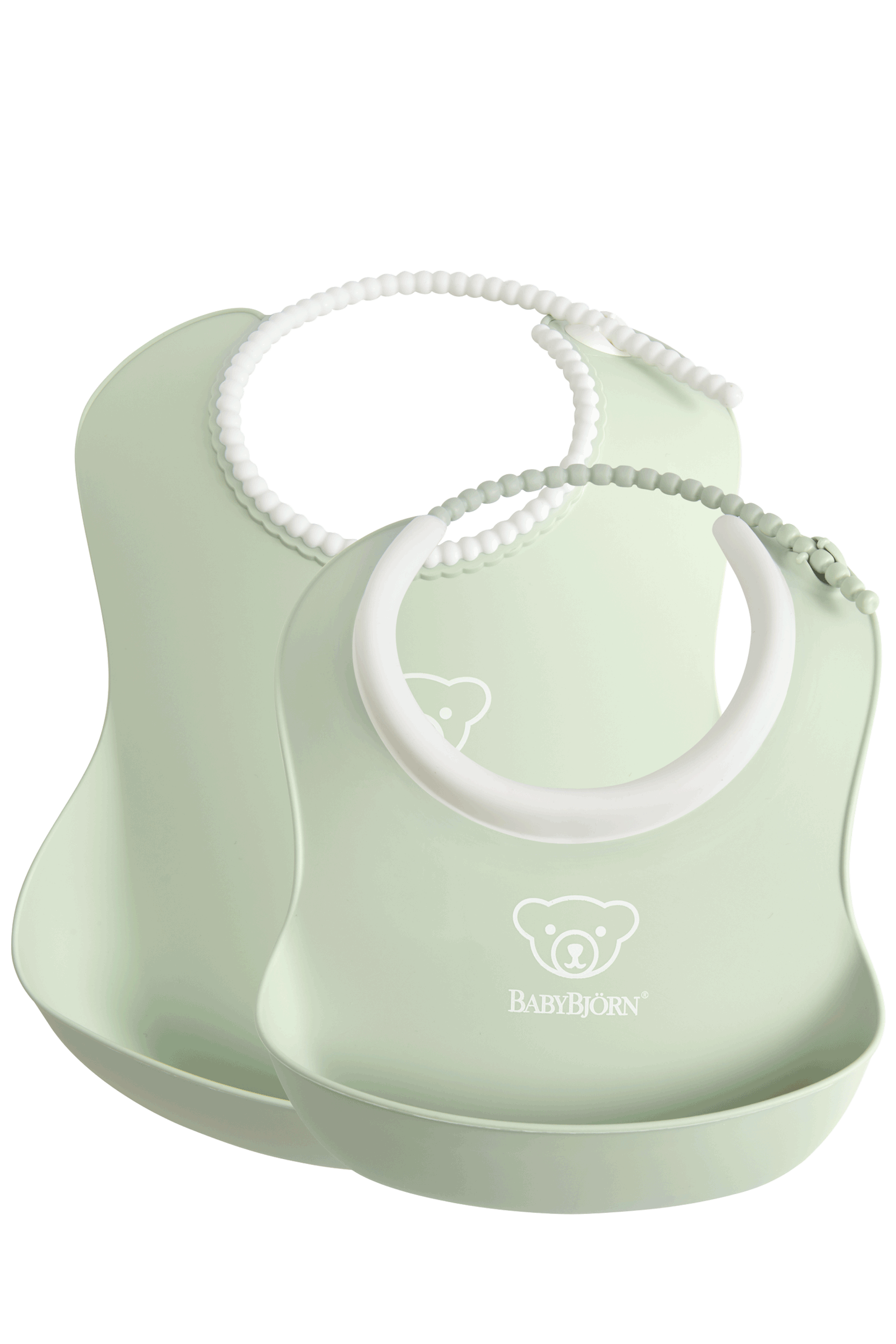 Lätzchenset, 2er-Pack - Blassgrün Lätzchenset, 2er-Pack - Blassgrün von BabyBjörn